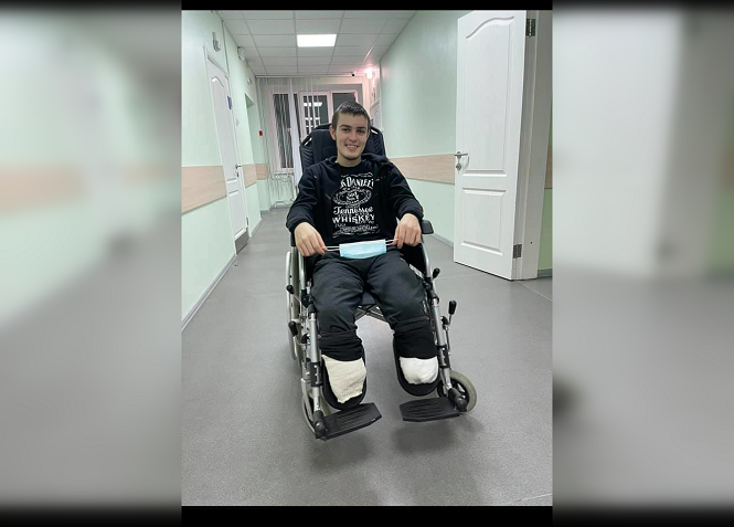 Новини Вінниці - фото з Допоможемо разом. Вові, який втратив під потягом обидві ноги, необхідні спортивні протези