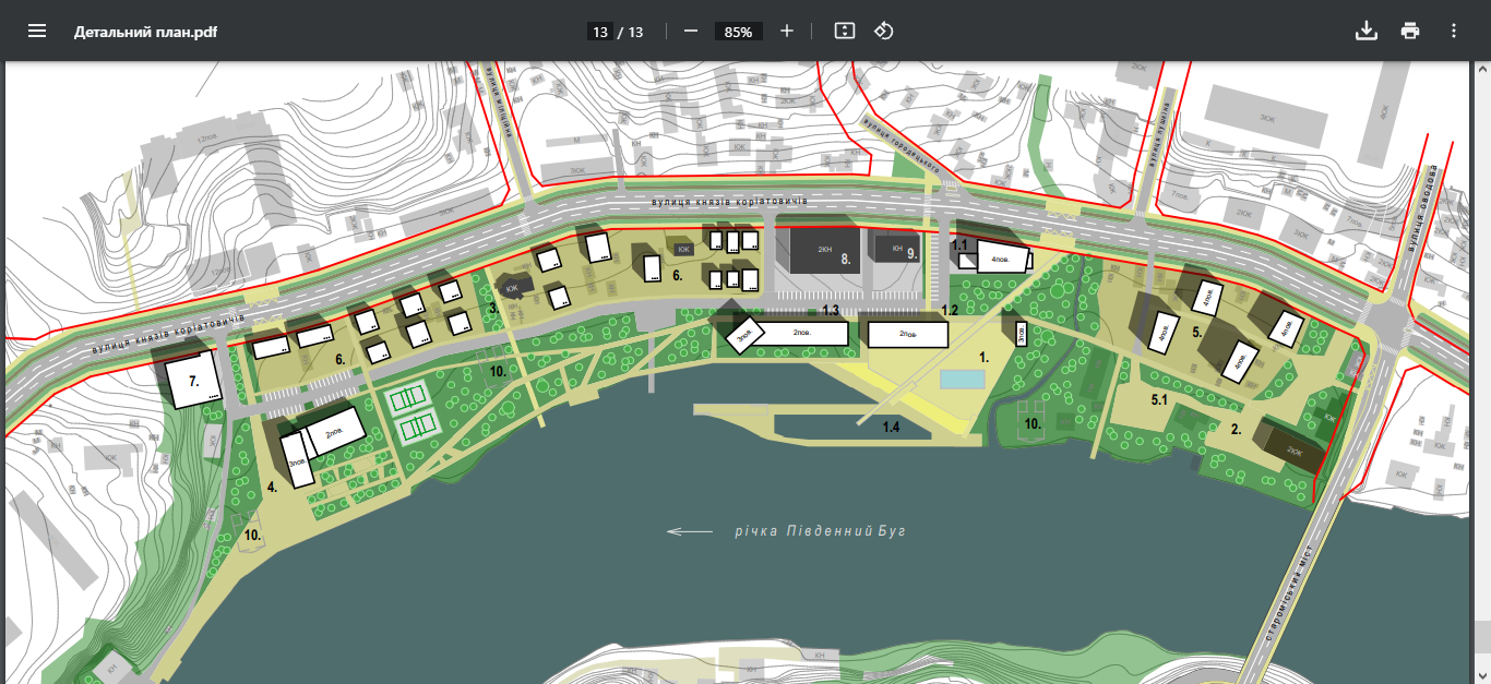 Новини Вінниці - фото з На Коріатовичів будують новий апарт-готель. Що ще планують звести біля узбережжя Бугу?