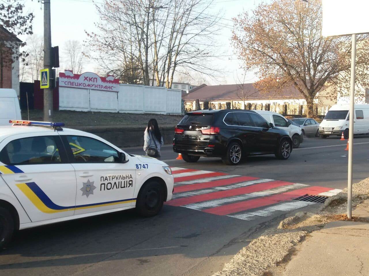 Новини Хмельницького - фото з Хмельницький потонув в заторах через ДТП на Толстого (ФОТО)