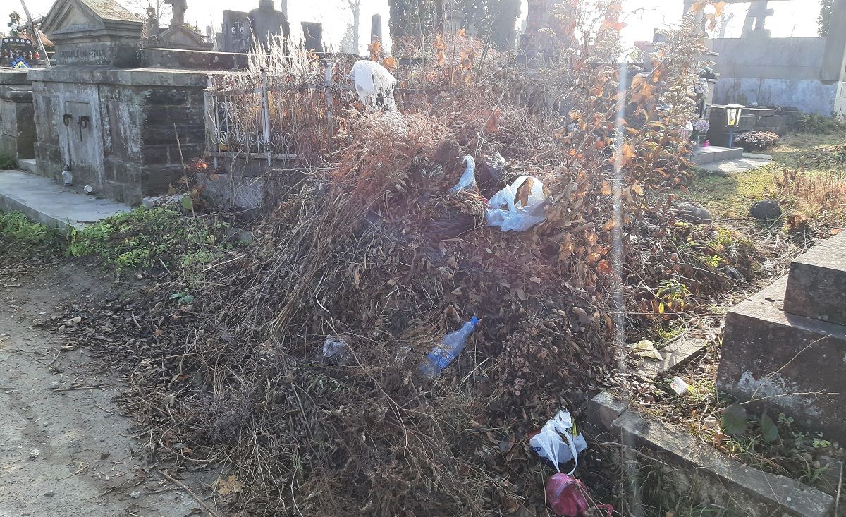 Новини Тернополя - фото з Совість є? Чому такий бардак на Микулинецькому цвинтарі