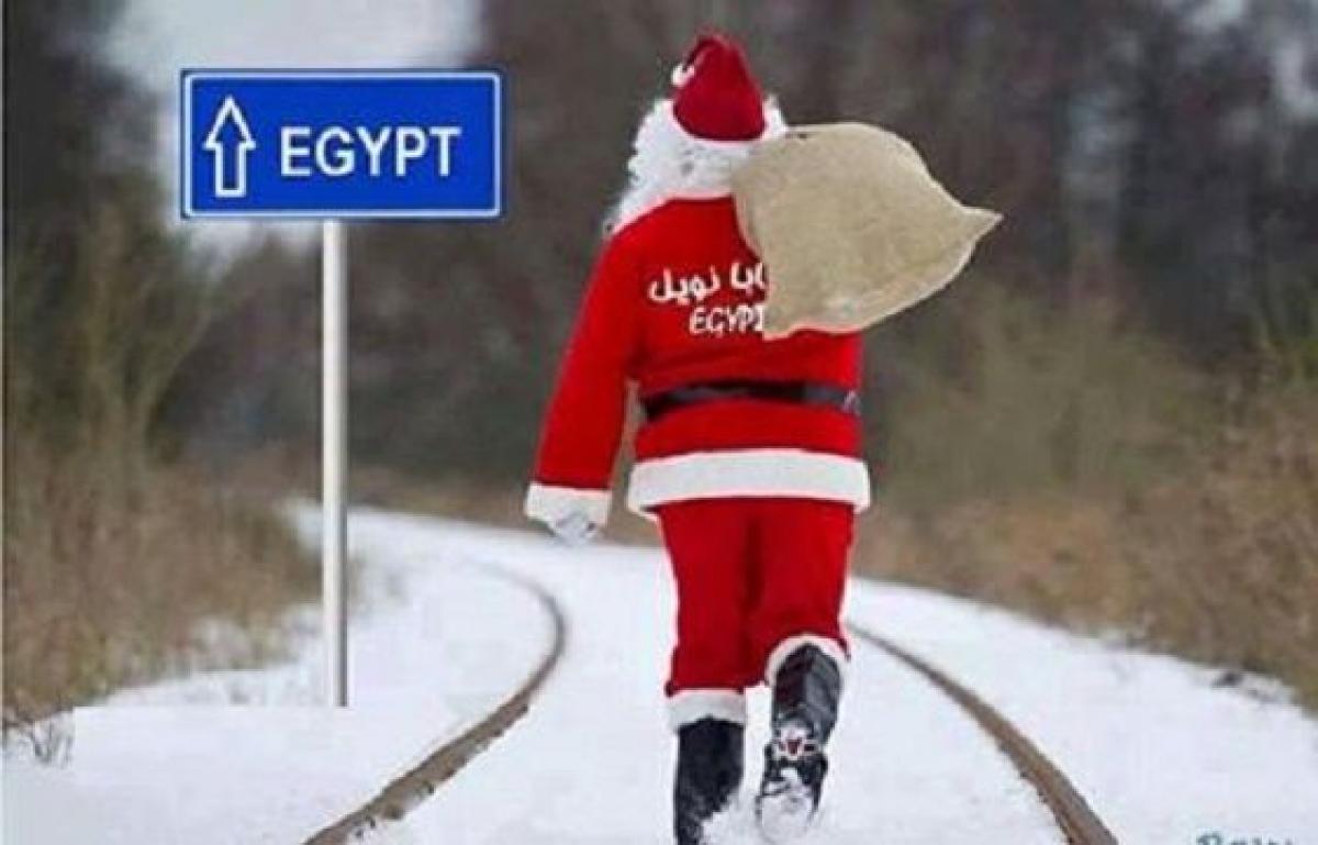 новогодний египет