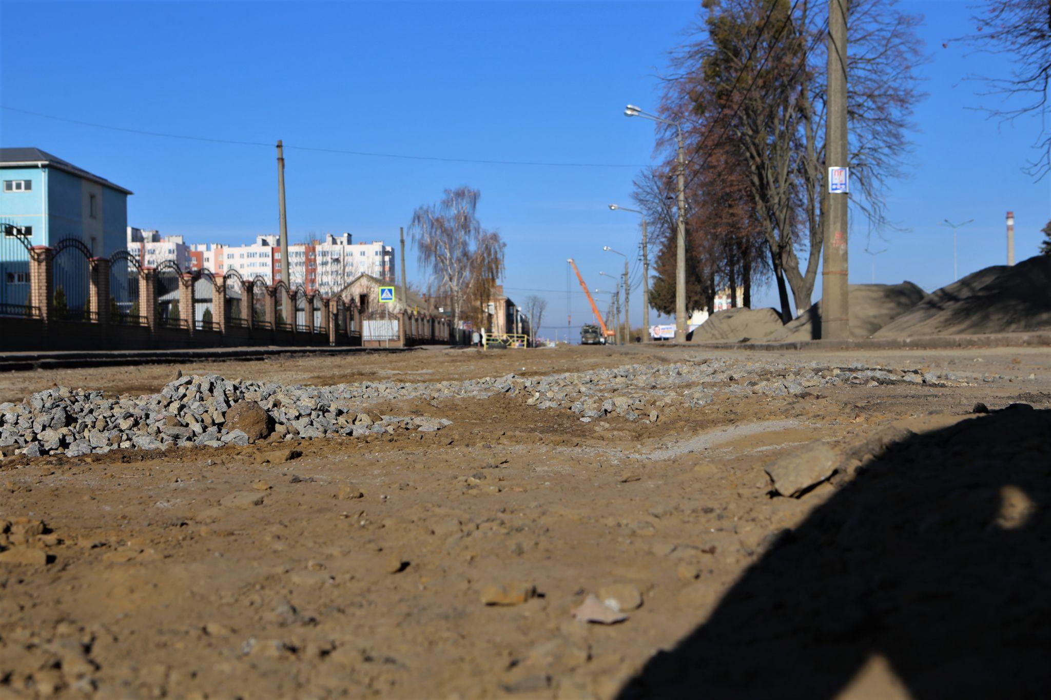 Новини Вінниці - фото з Демонтували колії та вирили котлован. Як за два тижні реконструкції змінилася Батозька