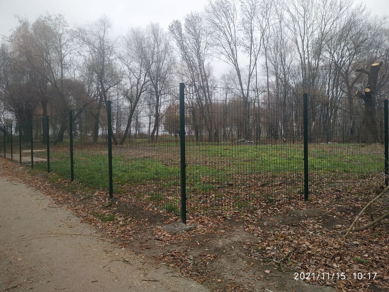 Новини Тернополя - фото з Для чого загородили частину парку «Топільче»? Ми дізналися для вас