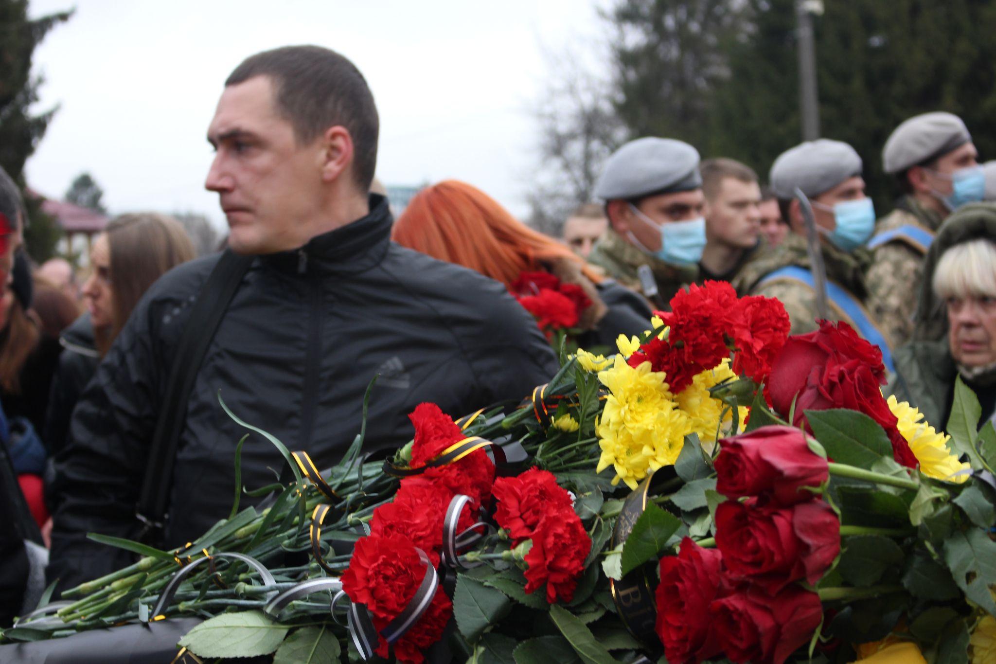 Новини Хмельницького - фото з Загинув від ворожої кулі: у Хмельницькому попрощалися зі снайпером Убертом Мрачковським