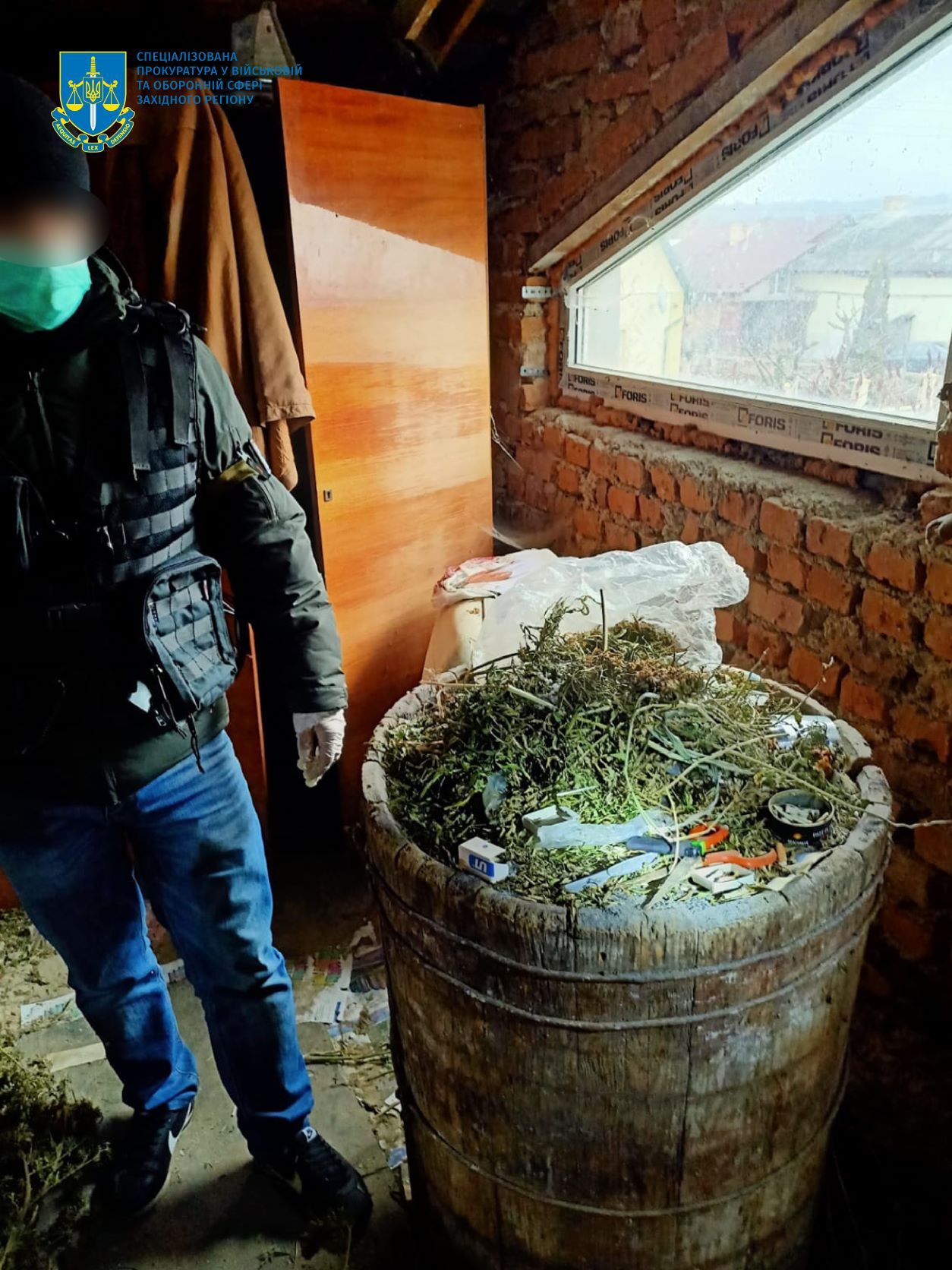 Новини Тернополя - фото з Військовий разом зі спільником вирощували та продавали канабіс, їх затримали