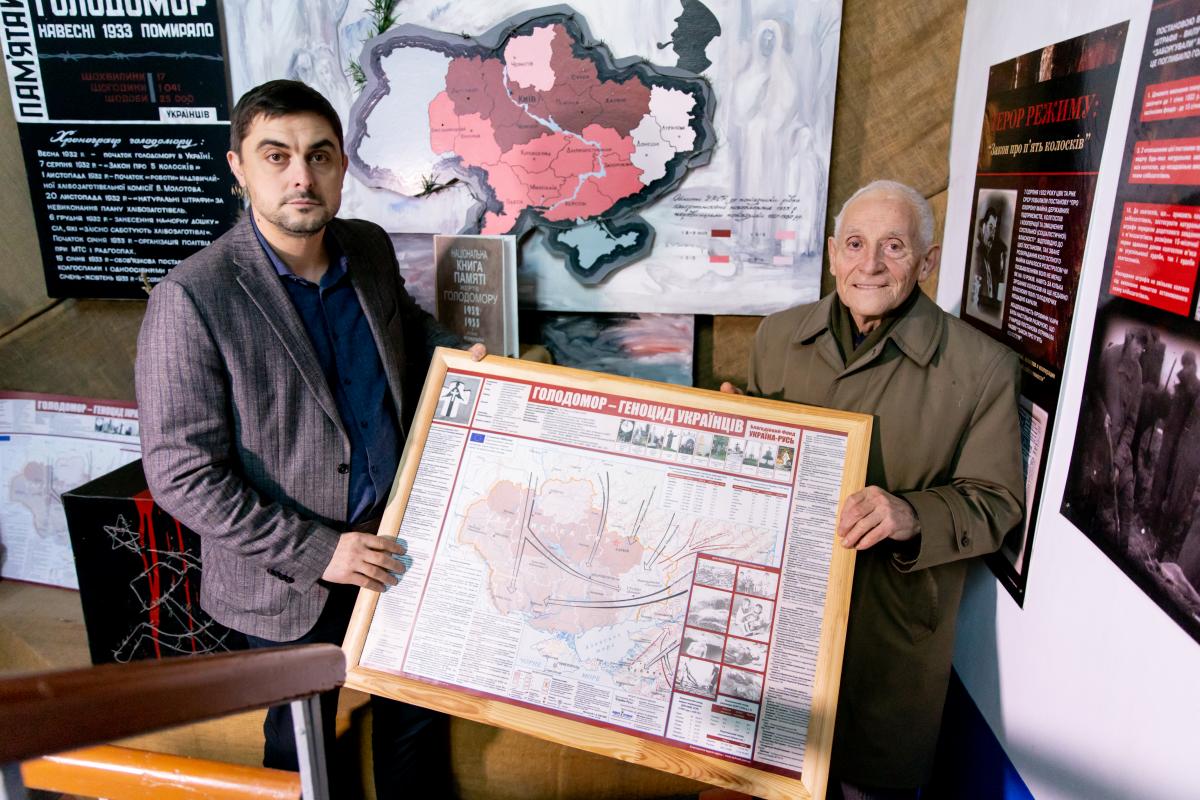 Новини Тернополя - фото з Від 7 до 9 мільйонів загиблих від голоду: у Тернополі презентували унікальну мапу «Голодомор — геноцид українців»
