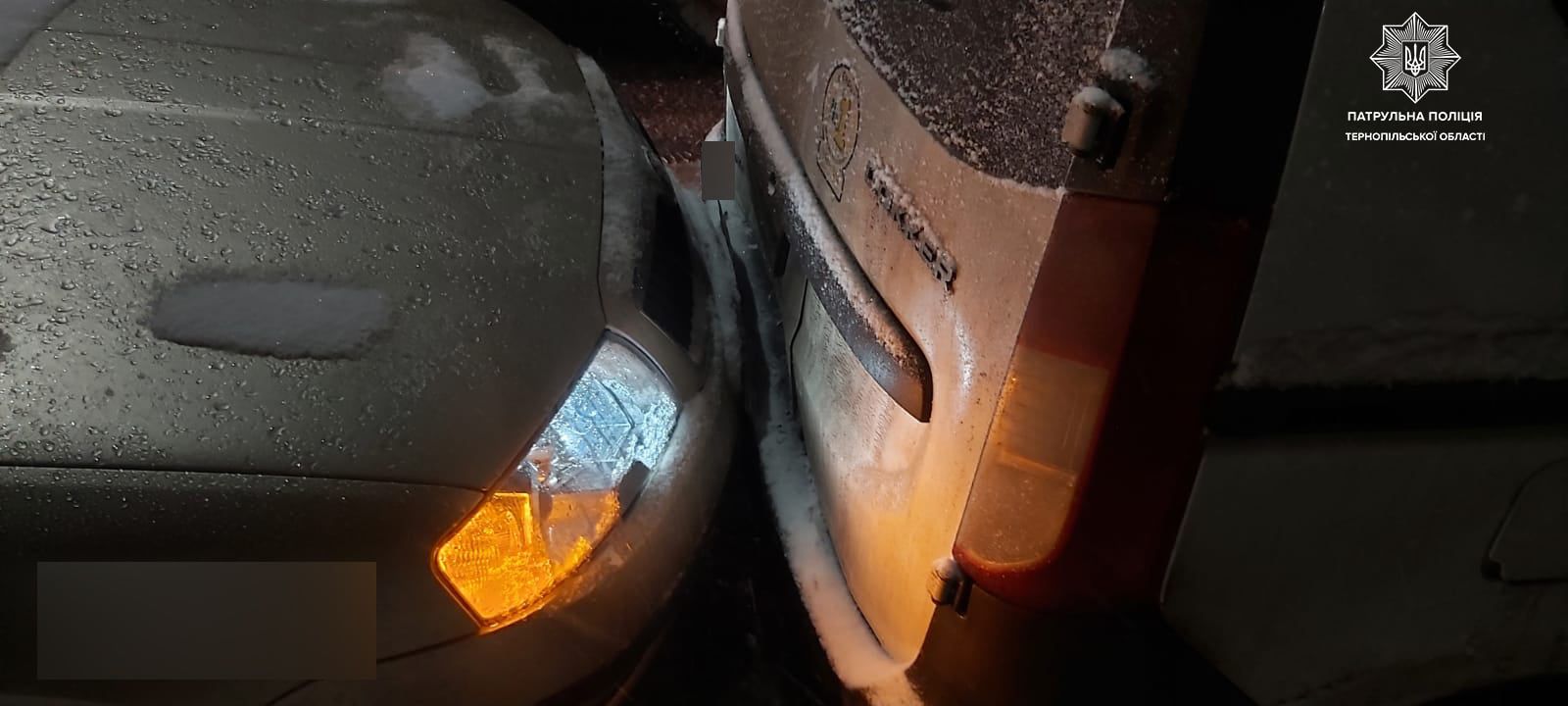 Новини Тернополя - фото з Після першого снігопаду в області трапилось 35 ДТП, з них 19 у Тернополі