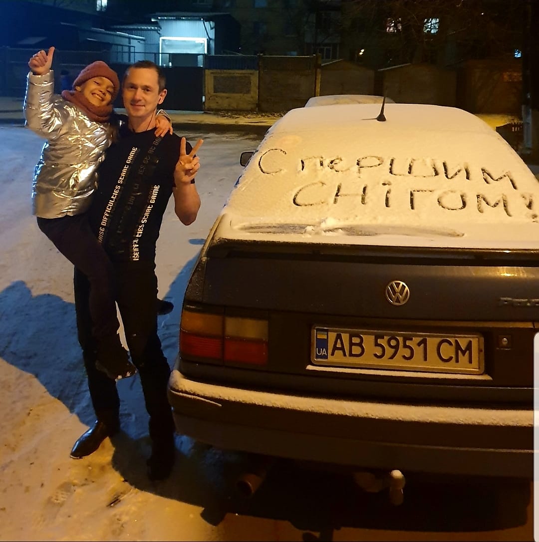 Новини Вінниці - фото з «Крижана людина» вже третю зиму ходить без верхнього одягу. За цей час Андрій Козак не хворів