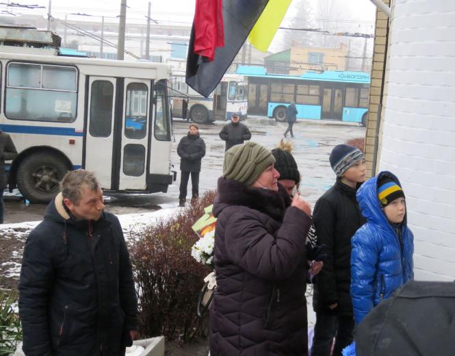 Новини Хмельницького - фото з На хмельницькому “Електротрансі” відкрили меморіальні дошки загиблим працівникам