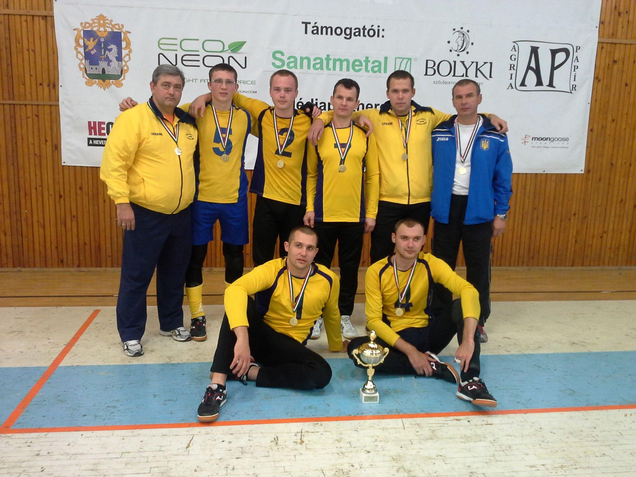 Новини Вінниці - фото з У місті хочуть відродити голбол. У цьому спорті для незрячих вінничани були призерами Європи