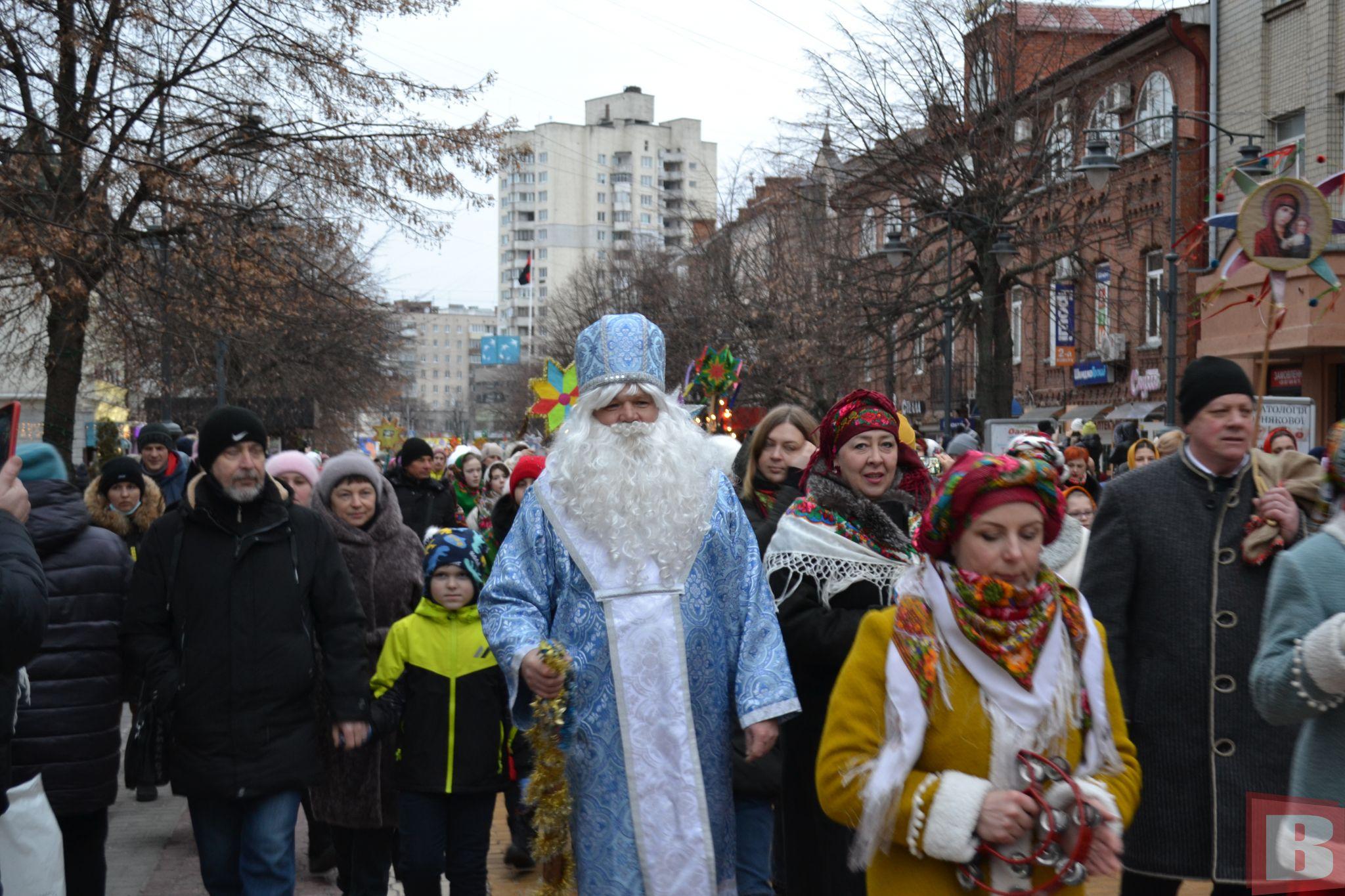 Новини Хмельницького - фото з Парад вертепів на Проскурівській. Дивіться фото та відео