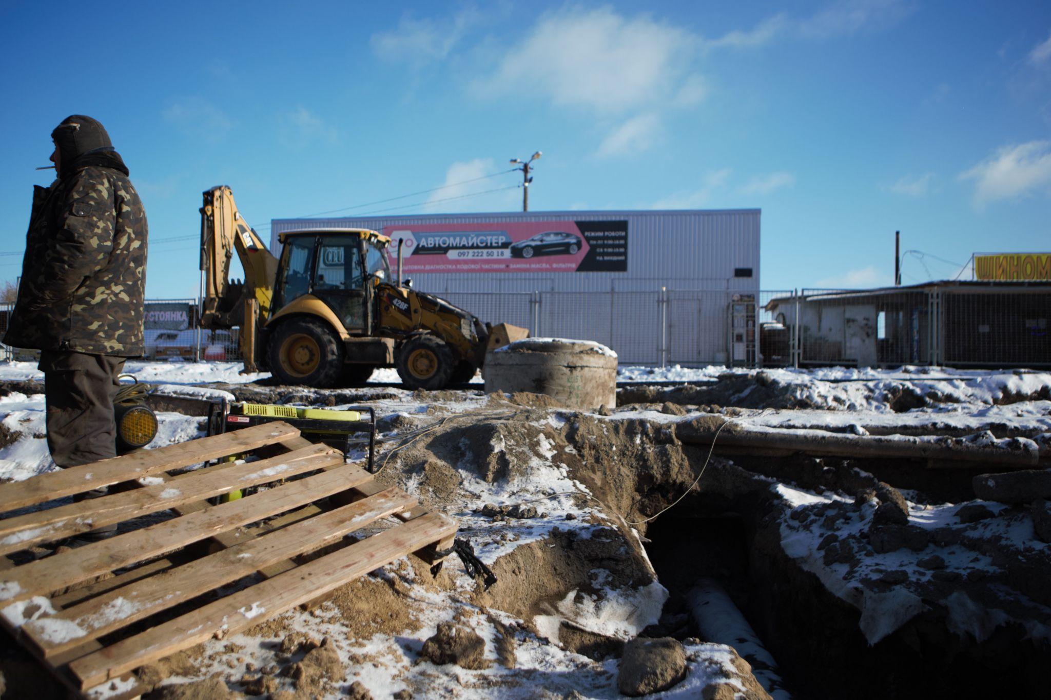 Новини Вінниці - фото з «Робота не спиняється ні в сніг, ані в мороз»: як за два місяці реконструкції змінилася Батозька
