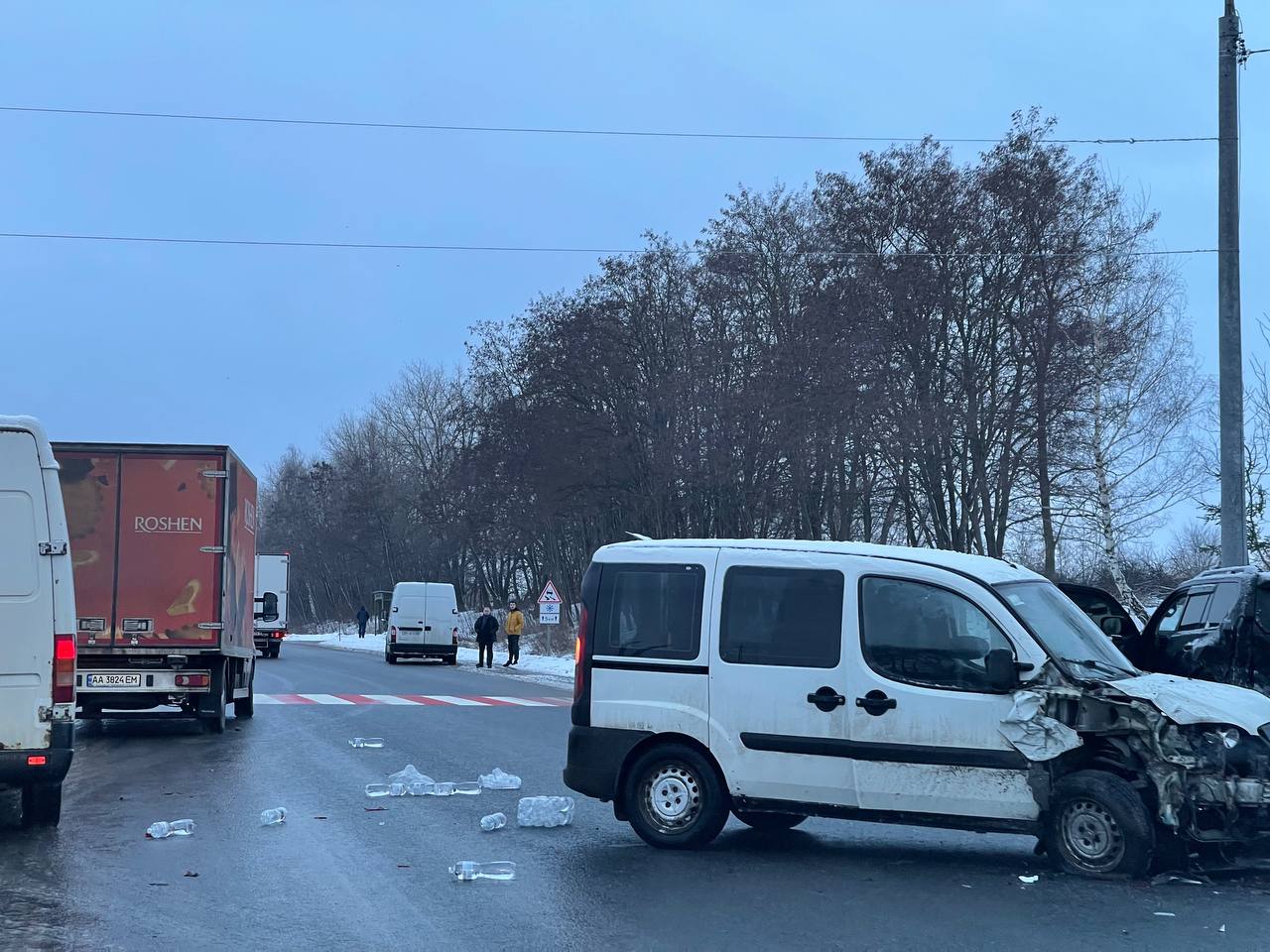 Новини Тернополя - фото з Вночі на в'їзді в Тернопіль сталась смертельна аварія. Загинула жінка (ОНОВЛЕНО)