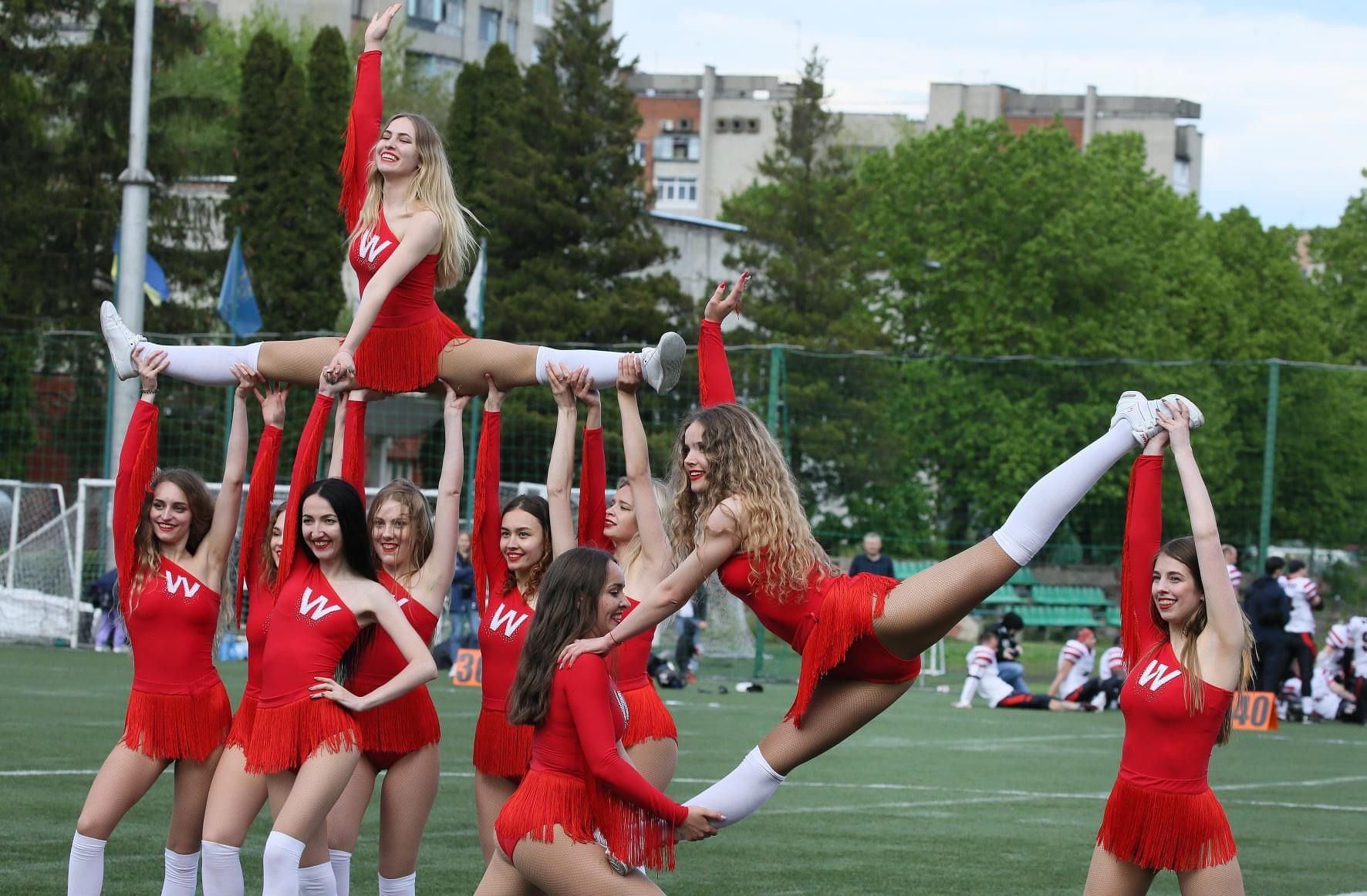 Новини Вінниці - фото з Кастинг для черлідерок. Одного бажання займатися черліденгом у Вінниці недостатньо