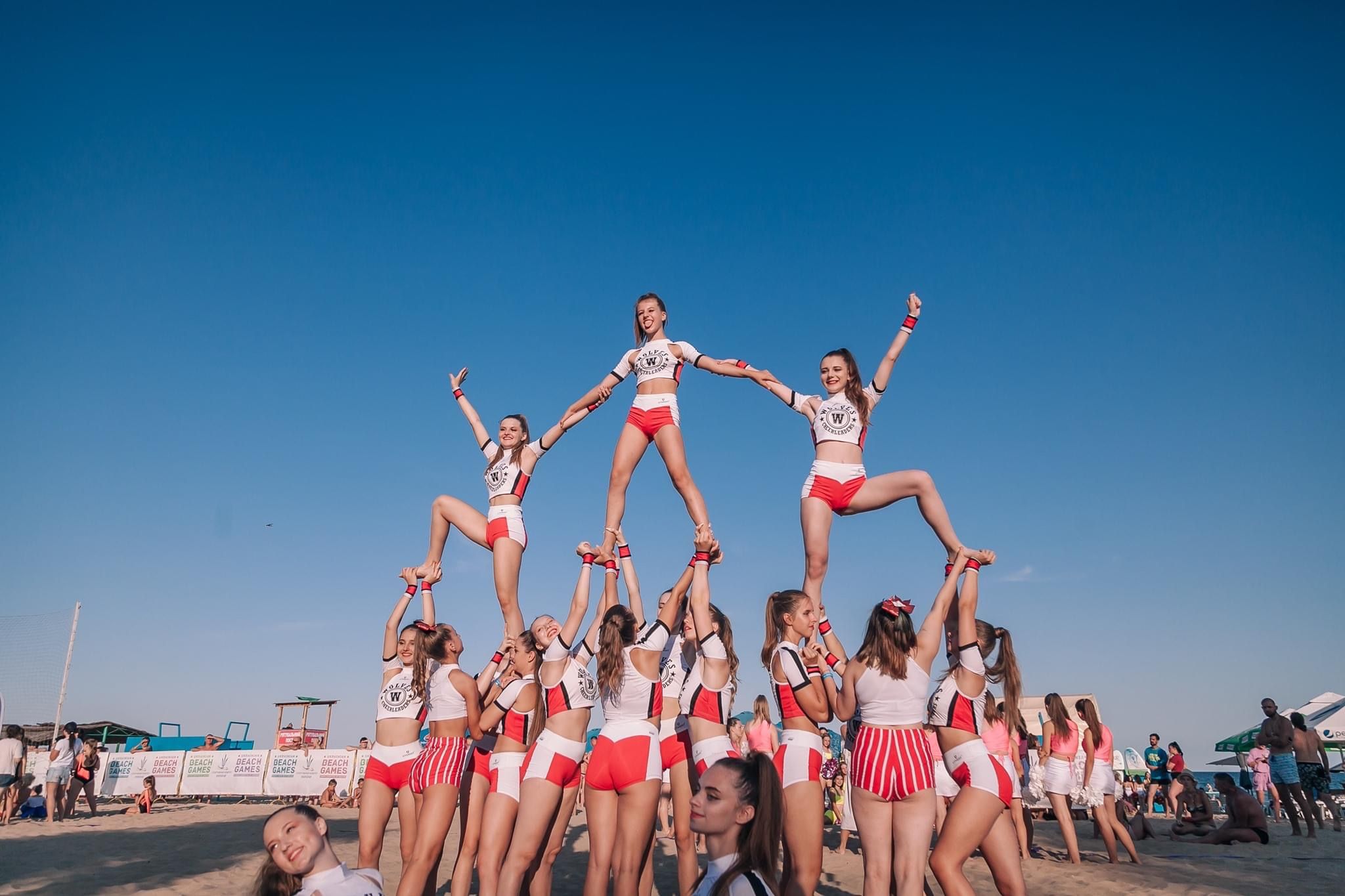 Новини Вінниці - фото з Кастинг для черлідерок. Одного бажання займатися черліденгом у Вінниці недостатньо