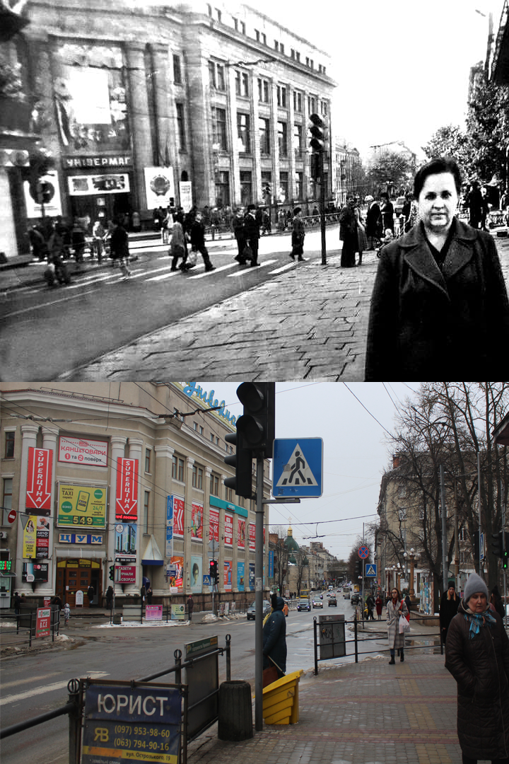 Новини Тернополя - фото з Зруйнували костел – збудували ЦУМ. Відтворили ретро-фото центрального універмагу Тернополя