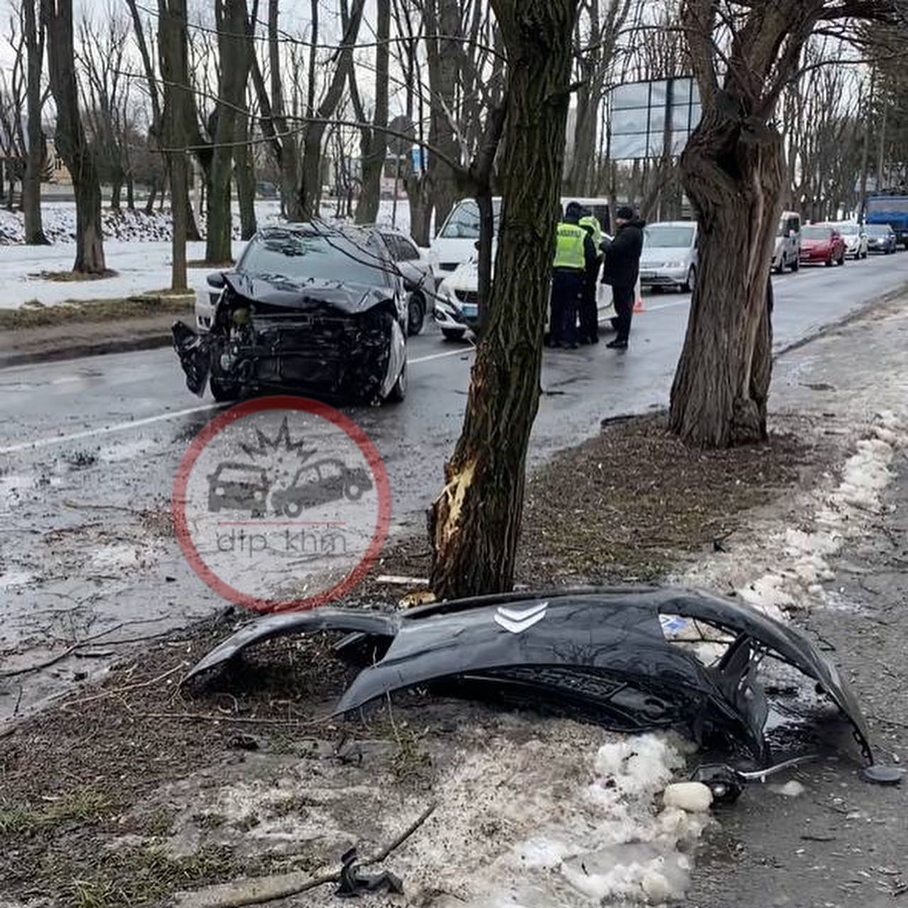 Новини Хмельницького - фото з На Пушкіна зіткнулися «Citroen» та «Skoda» (ФОТО)