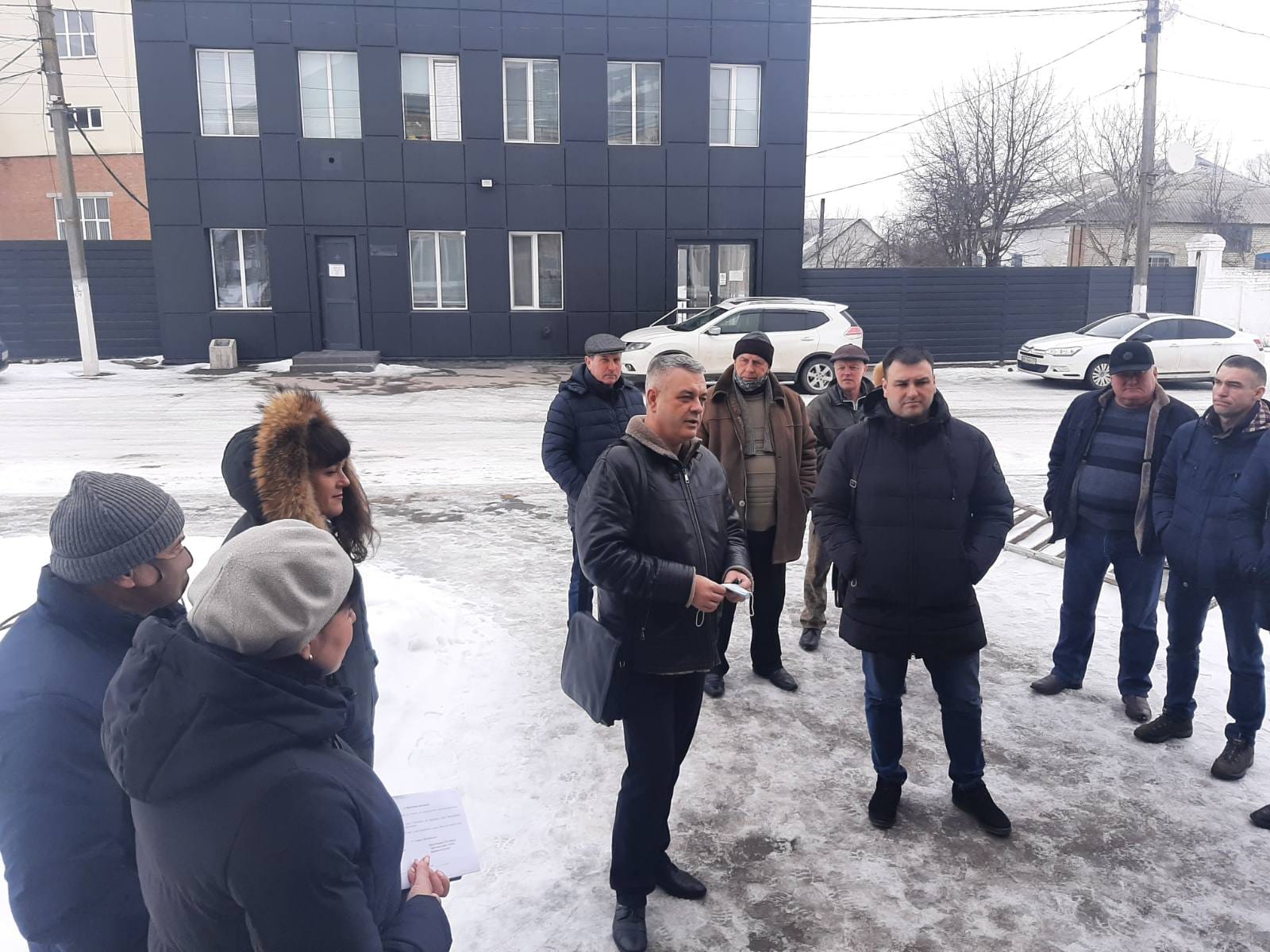 Новини Козятина - фото з У Широкій Греблі поштове відділення не закриють. Громада відстояла його