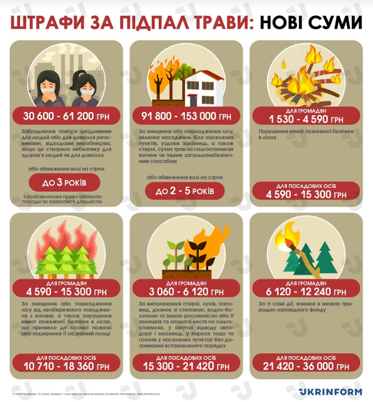 Новини Козятина - фото з У двох районах Вінниччини підпалили сухостій. Горіло і у нашому