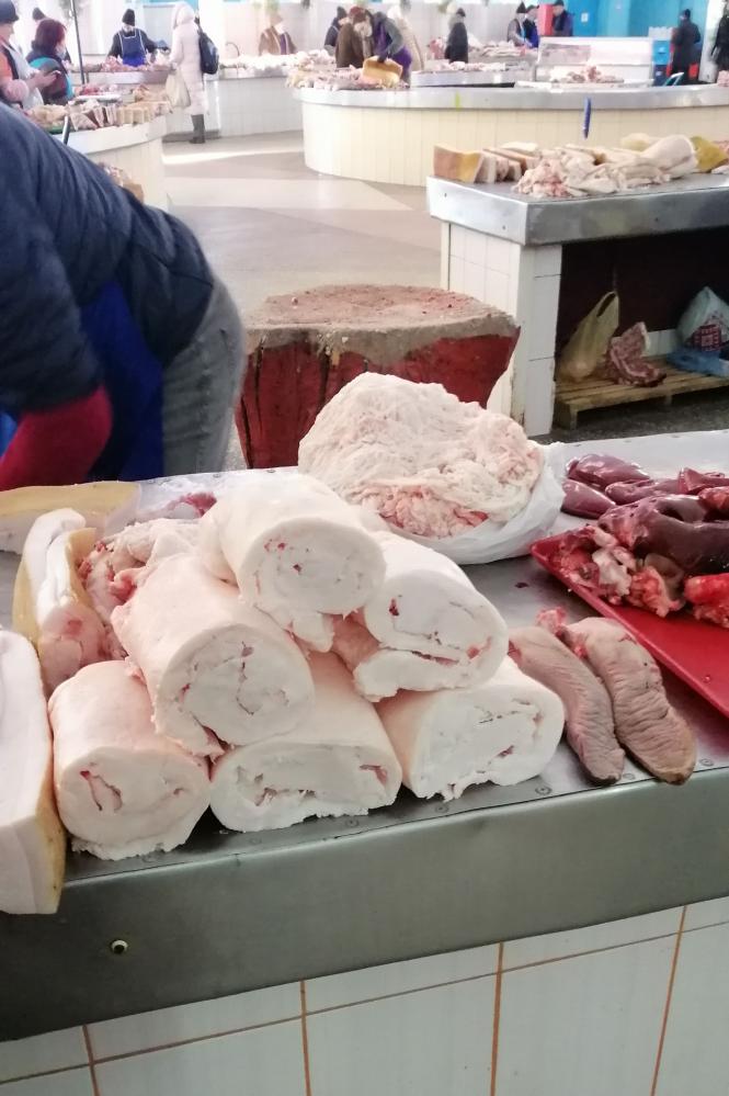 Новини Хмельницького - фото з Скільки коштує сало і м’ясо на ринках Хмельницького Такий жир коштує дешевше. Його беруть для смальцю