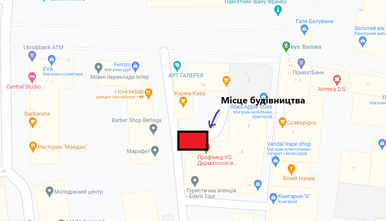 Новини Тернополя - фото з Апарт-готель в центрі Тернополя: ми дізналися більше про будівництво в історичній частині міста