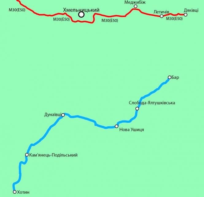 Новини Хмельницького - фото з Водіям пропонують альтернативний маршрут через Хмельниччину (КАРТА)
