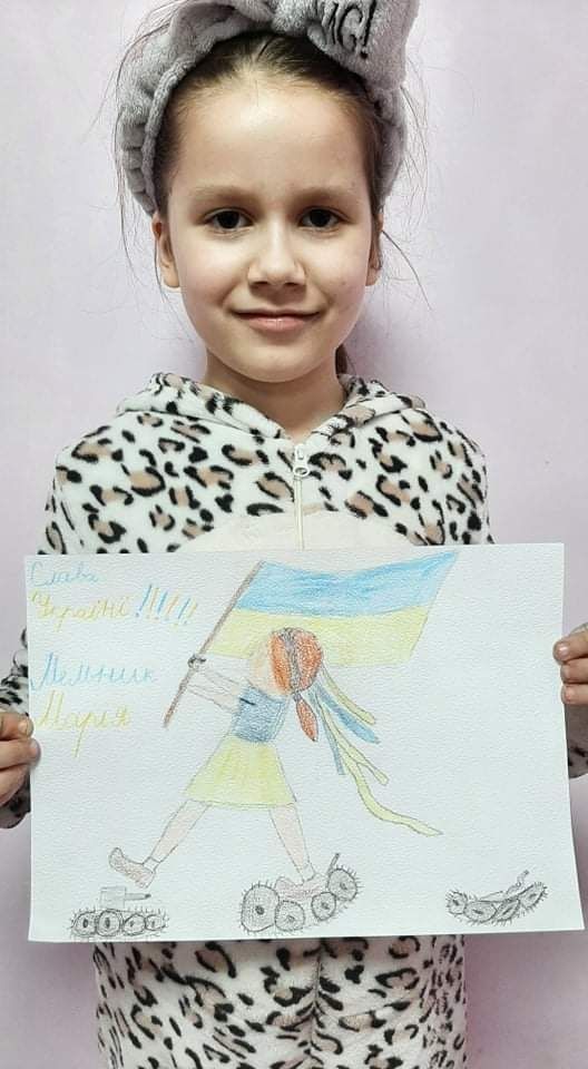 Новини Козятина - фото з Юна козятинчанка долучилася до міжнародного марафону на підтримку наших воїнів