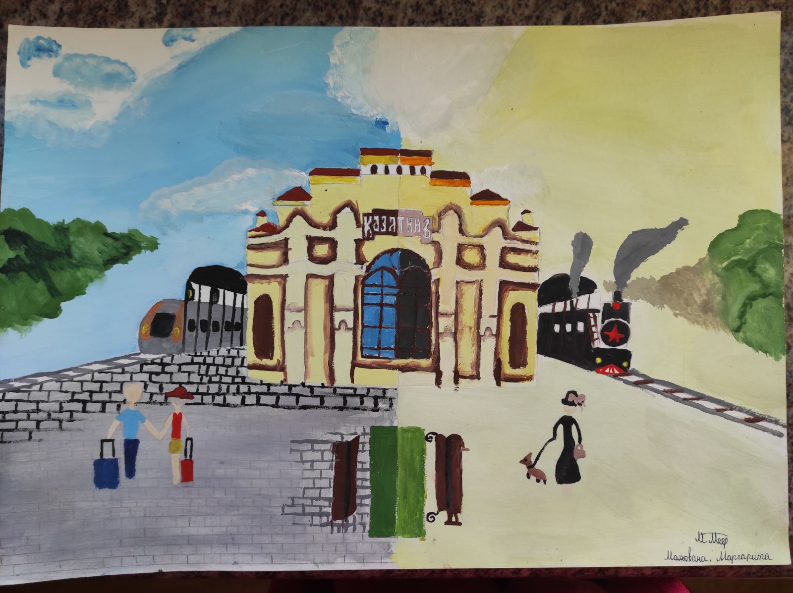 Новини Козятина - фото з «Боже, бережи Україну» Наші діти малюють патріотичні малюнки і молять Господа про перемогу