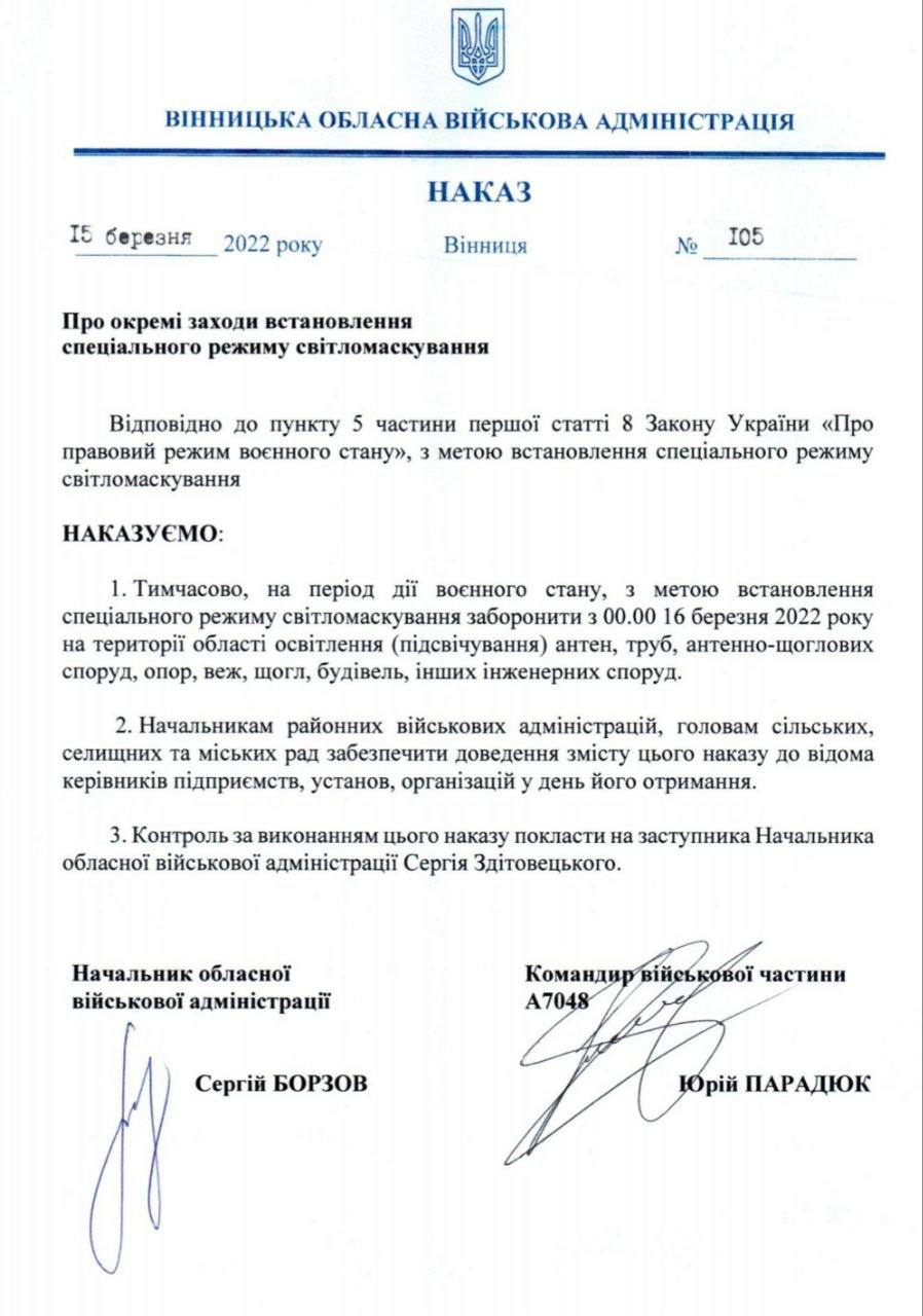 Новини Козятина - фото з Козятинчанам нагадують, що треба вимикати світло вночі