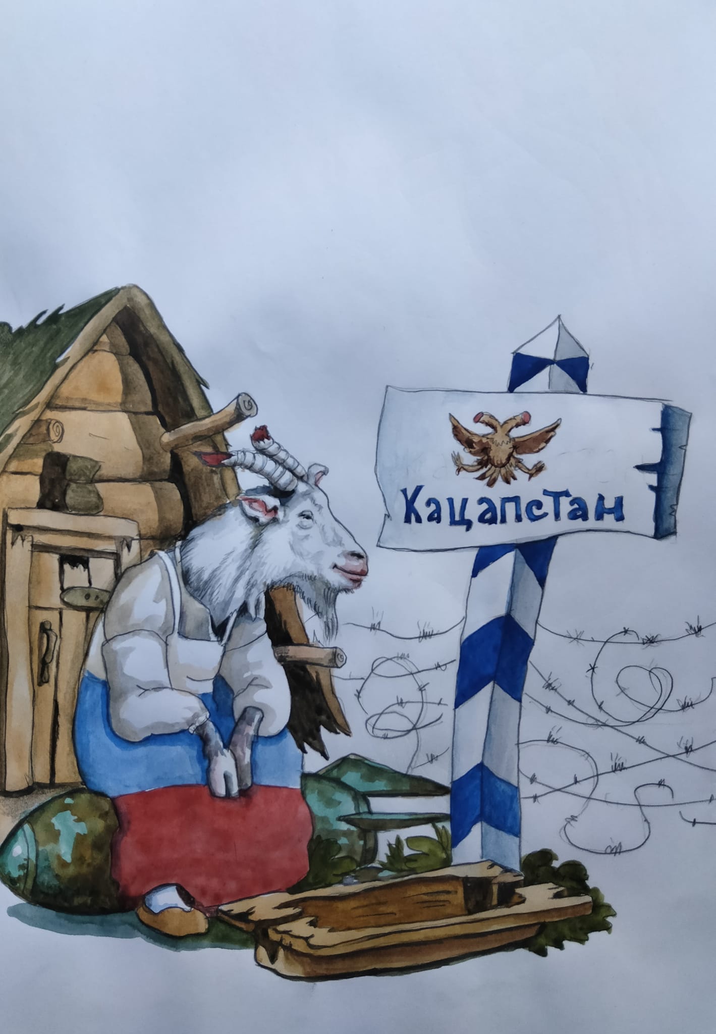 Новини Вінниці - фото з «Перемагати треба з усмішкою». Добірка карикатур від вінницького художника та історія їх створення