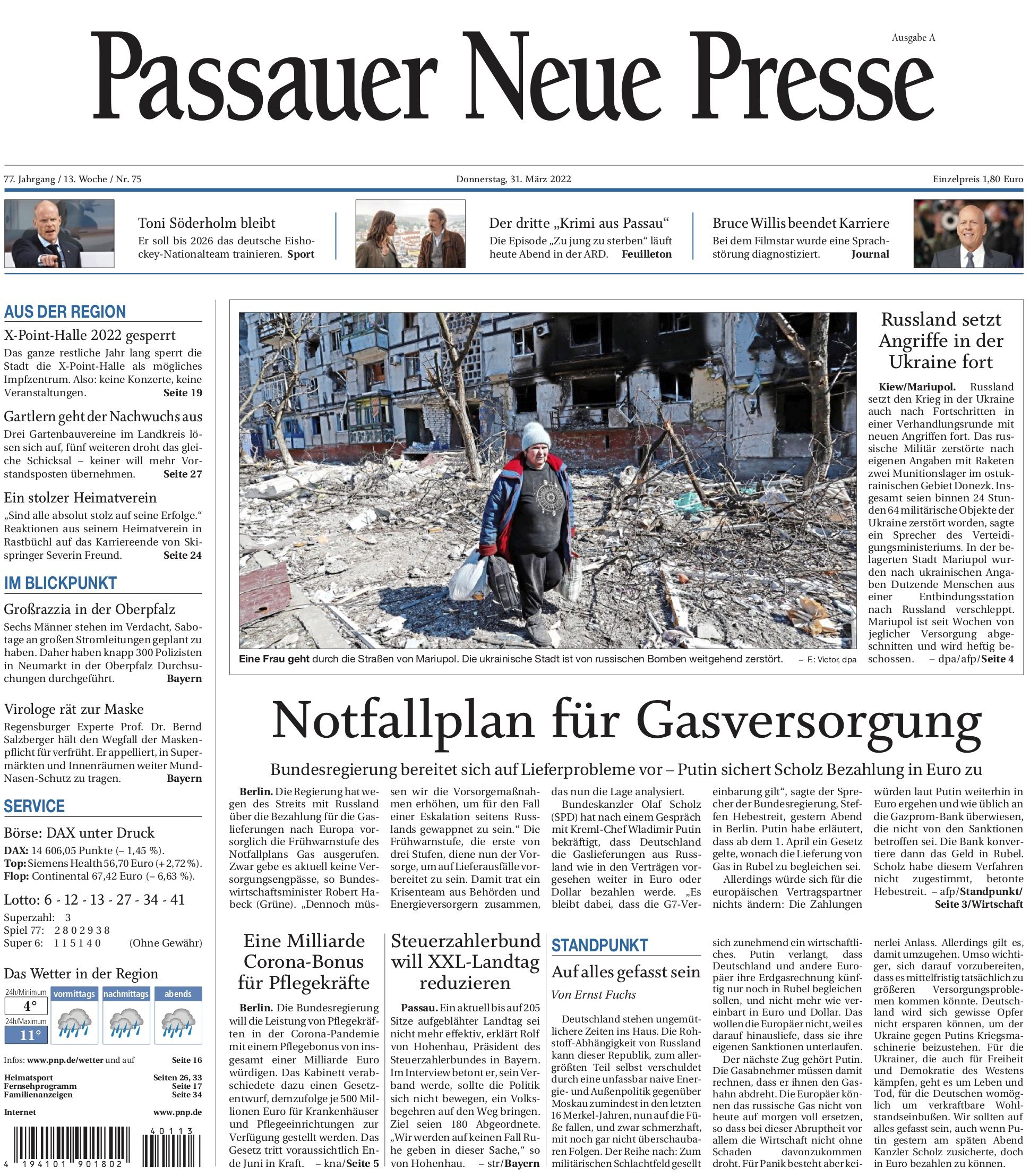 Новини Вінниці - фото з Що пишуть про війну в Україні за кордоном? Огляд відомих газет