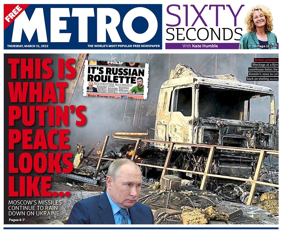 Новини Вінниці - фото з Що пишуть про війну в Україні за кордоном? Огляд відомих газет