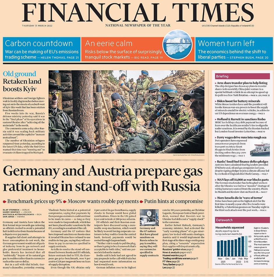 Новини Вінниці - фото з Що пишуть про війну в Україні за кордоном? Огляд відомих газет