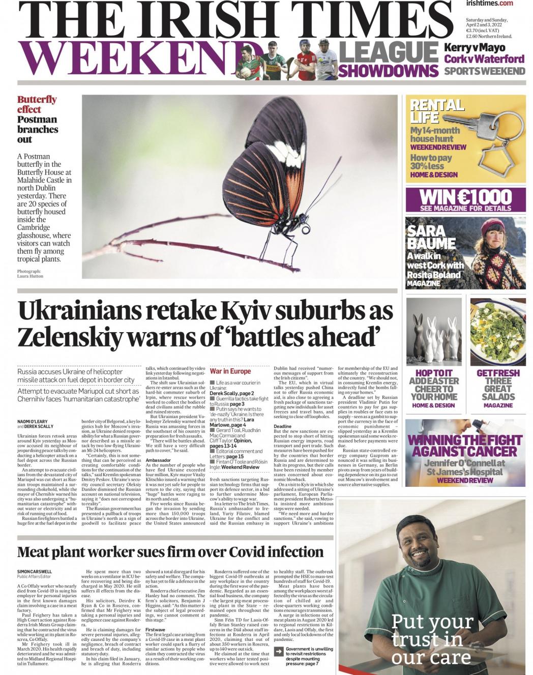 Новини Вінниці - фото з Що пишуть про війну в Україні за кордоном? Огляд відомих газет за 2 квітня