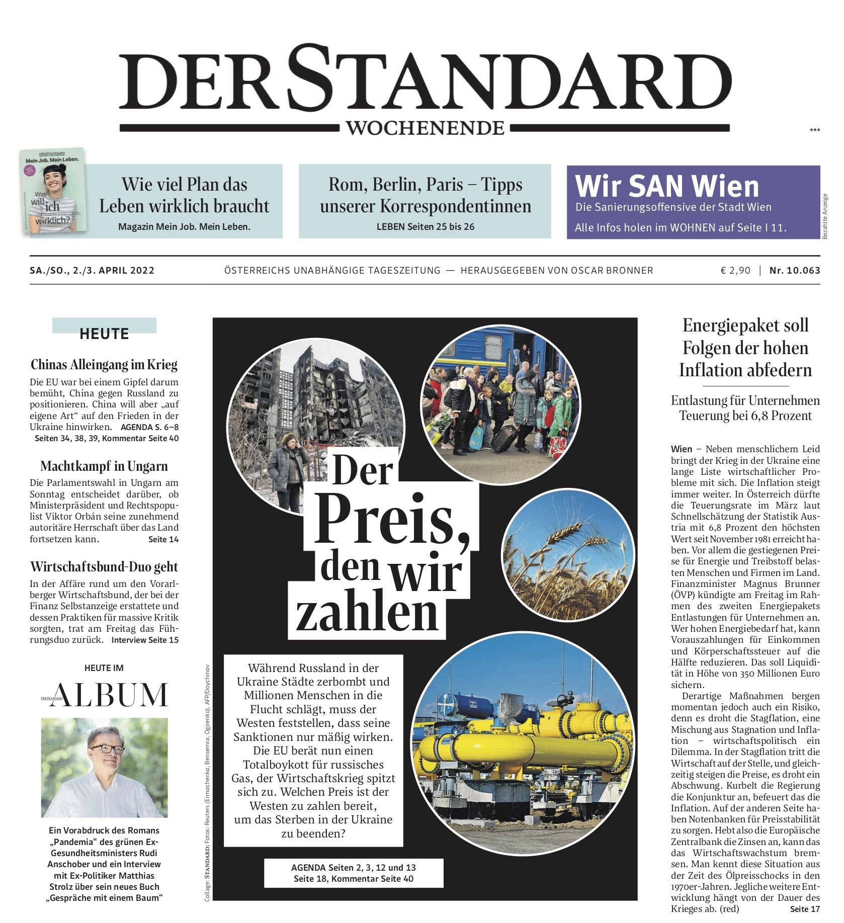 Новини Вінниці - фото з Що пишуть про війну в Україні за кордоном? Огляд відомих газет за 2 квітня