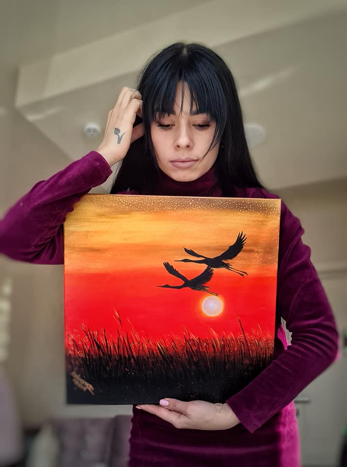 Новини Вінниці - фото з «Моя зброя сьогодні — це мистецтво!». Дизайнер Світлана Теренчук замість суконь створює картини