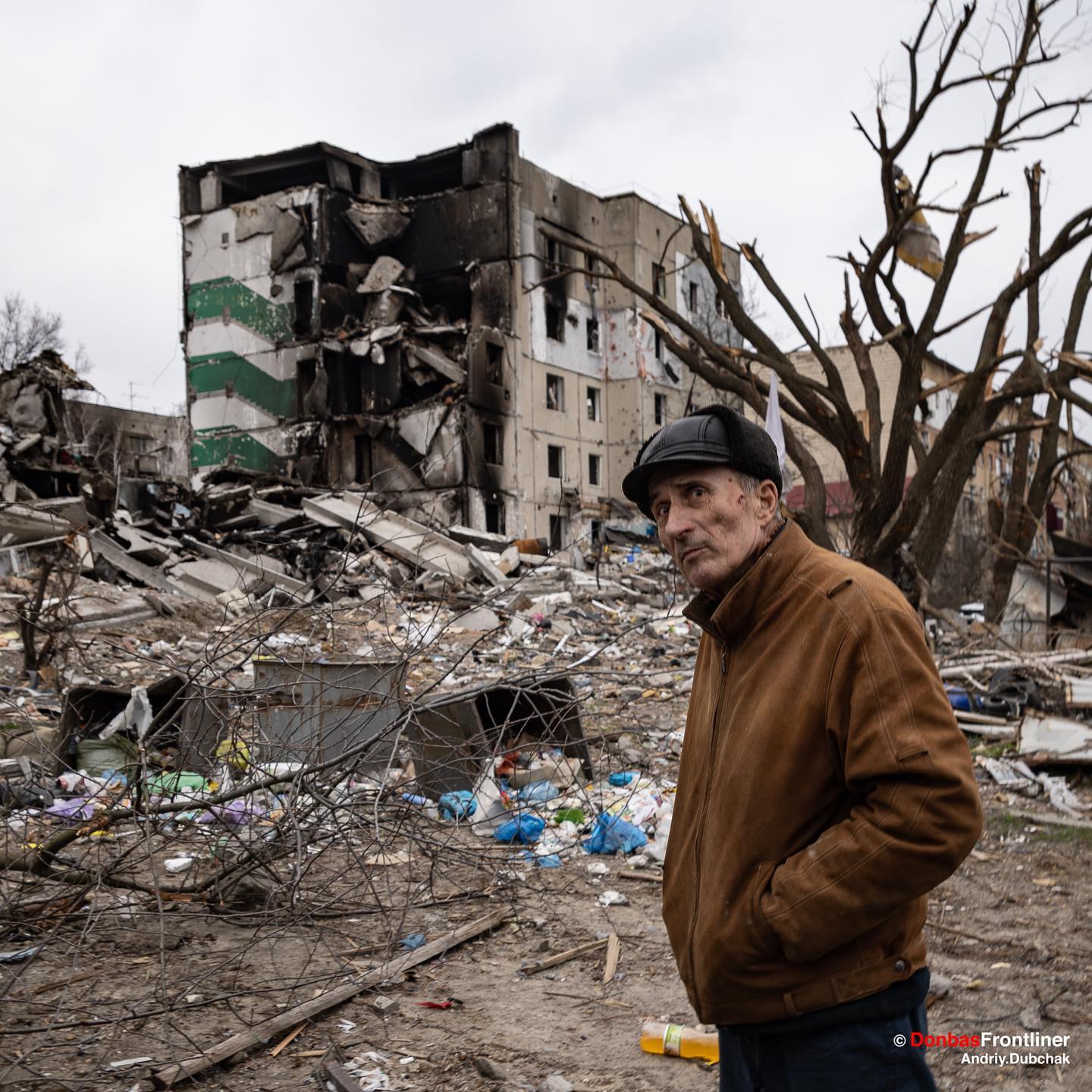 Новини Вінниці - фото з Рятувальники, сльози місцевих і кіт: кілька фото з Бородянки від вінницького фотокора