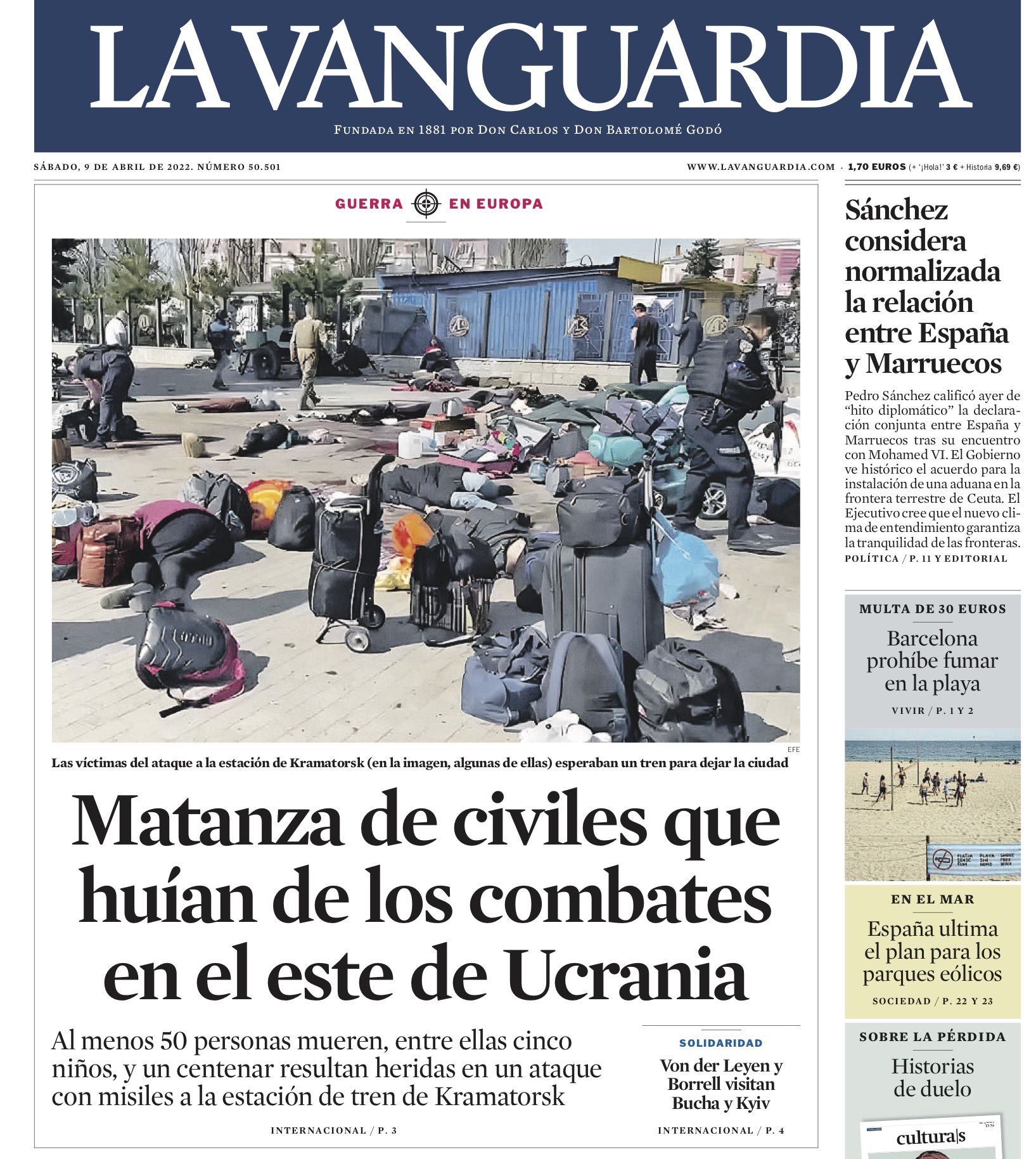 Новини Вінниці - фото з «Буча, Краматорськ…» Що пишуть закордонні газети про трагедії і війну в Україні?