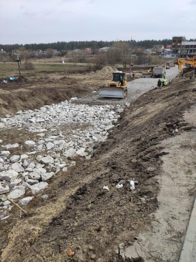 Новини Житомира - фото з Переправи до Ірпеня завершать вже наступного тижня і відкриють Житомирську трасу