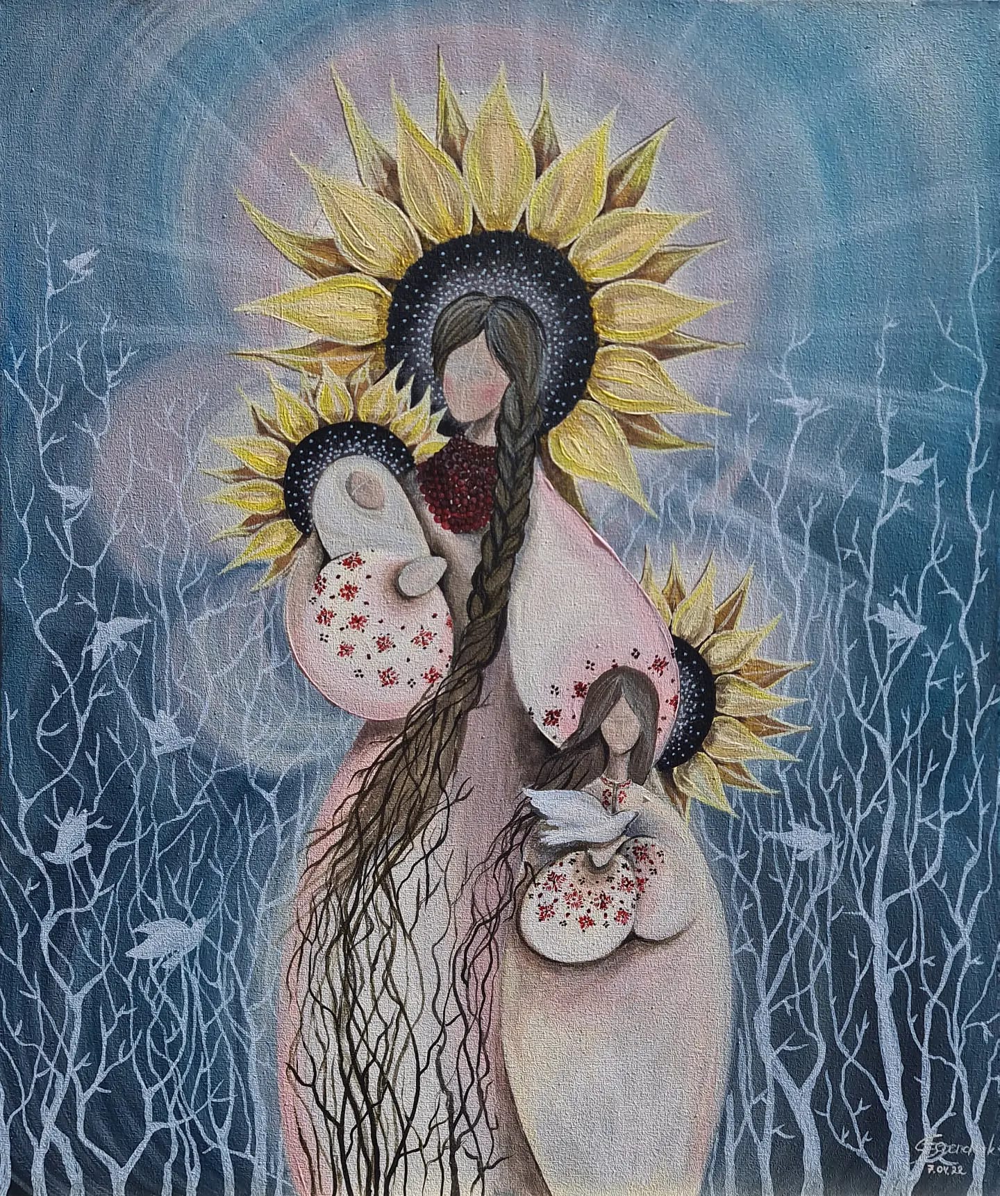 Новини Вінниці - фото з «Моя зброя сьогодні — це мистецтво!». Дизайнер Світлана Теренчук замість суконь створює картини