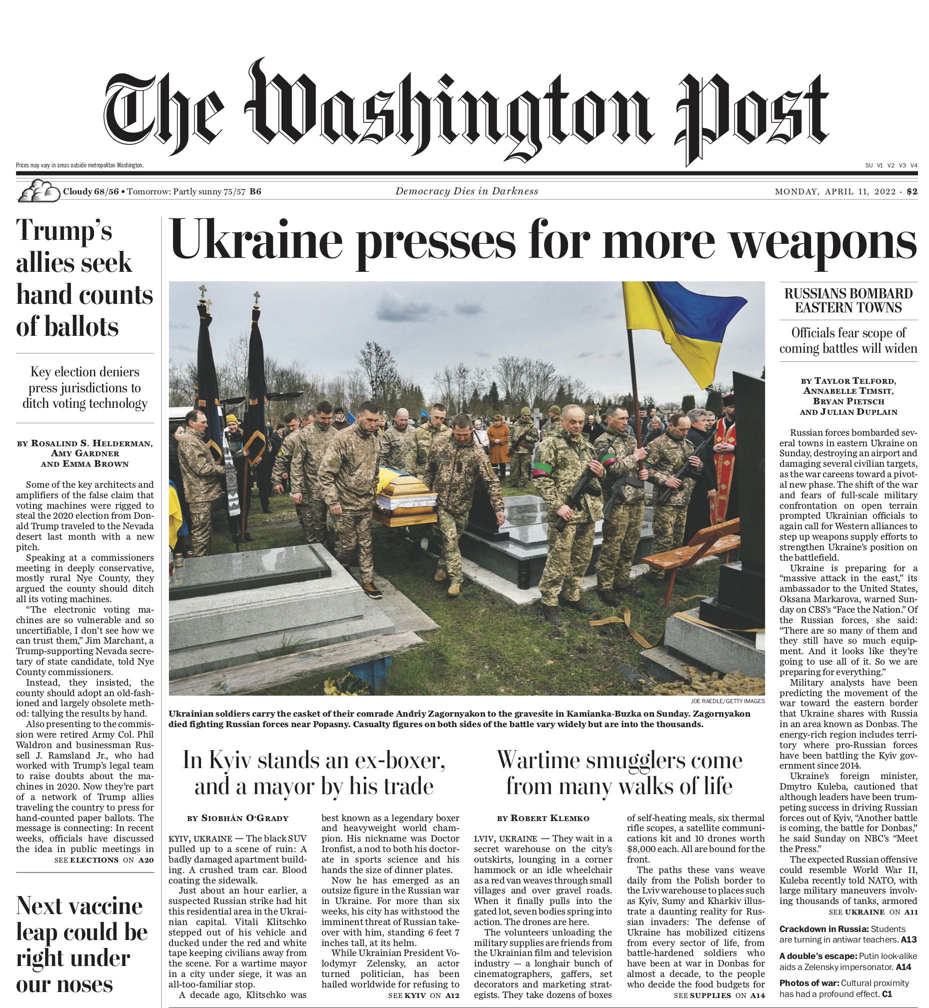 Новини Вінниці - фото з Багаж на закривавленому вокзалі в Краматорську. Огляд світових ЗМІ за 11 квітня