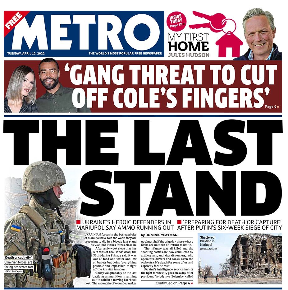 Новини Вінниці - фото з «Навіть говорити про мир стало неможливо». Що пишуть світові газети про війну в Україні?