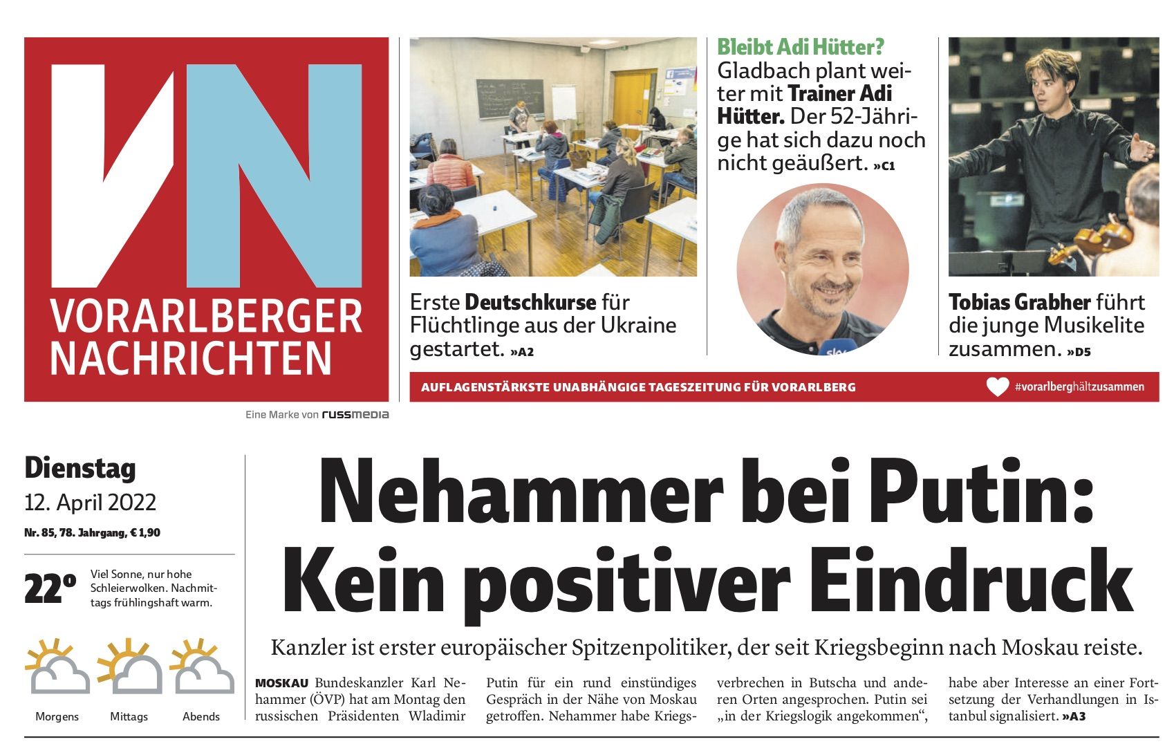 Новини Вінниці - фото з «Навіть говорити про мир стало неможливо». Що пишуть світові газети про війну в Україні?