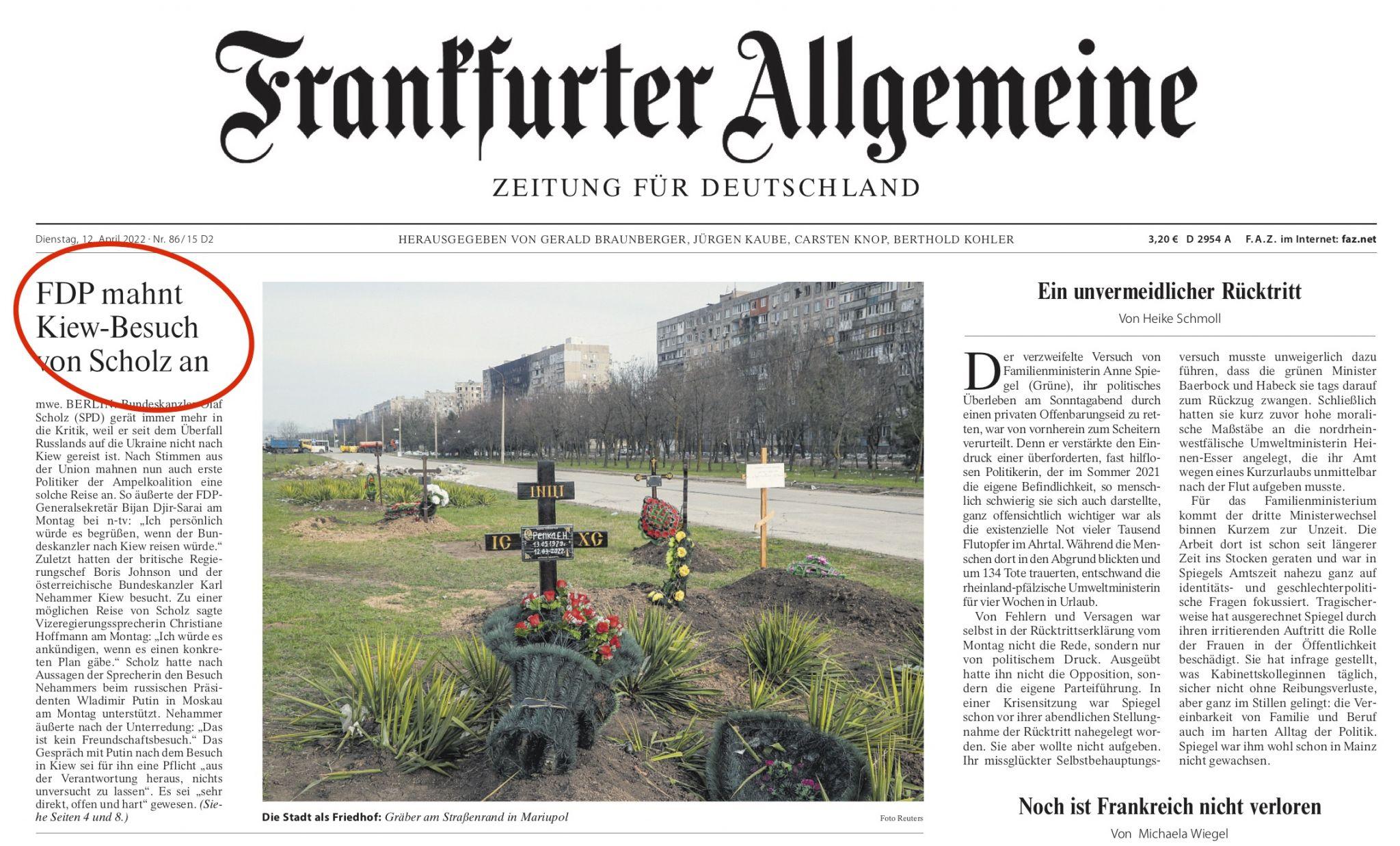 Новини Вінниці - фото з «Навіть говорити про мир стало неможливо». Що пишуть світові газети про війну в Україні?