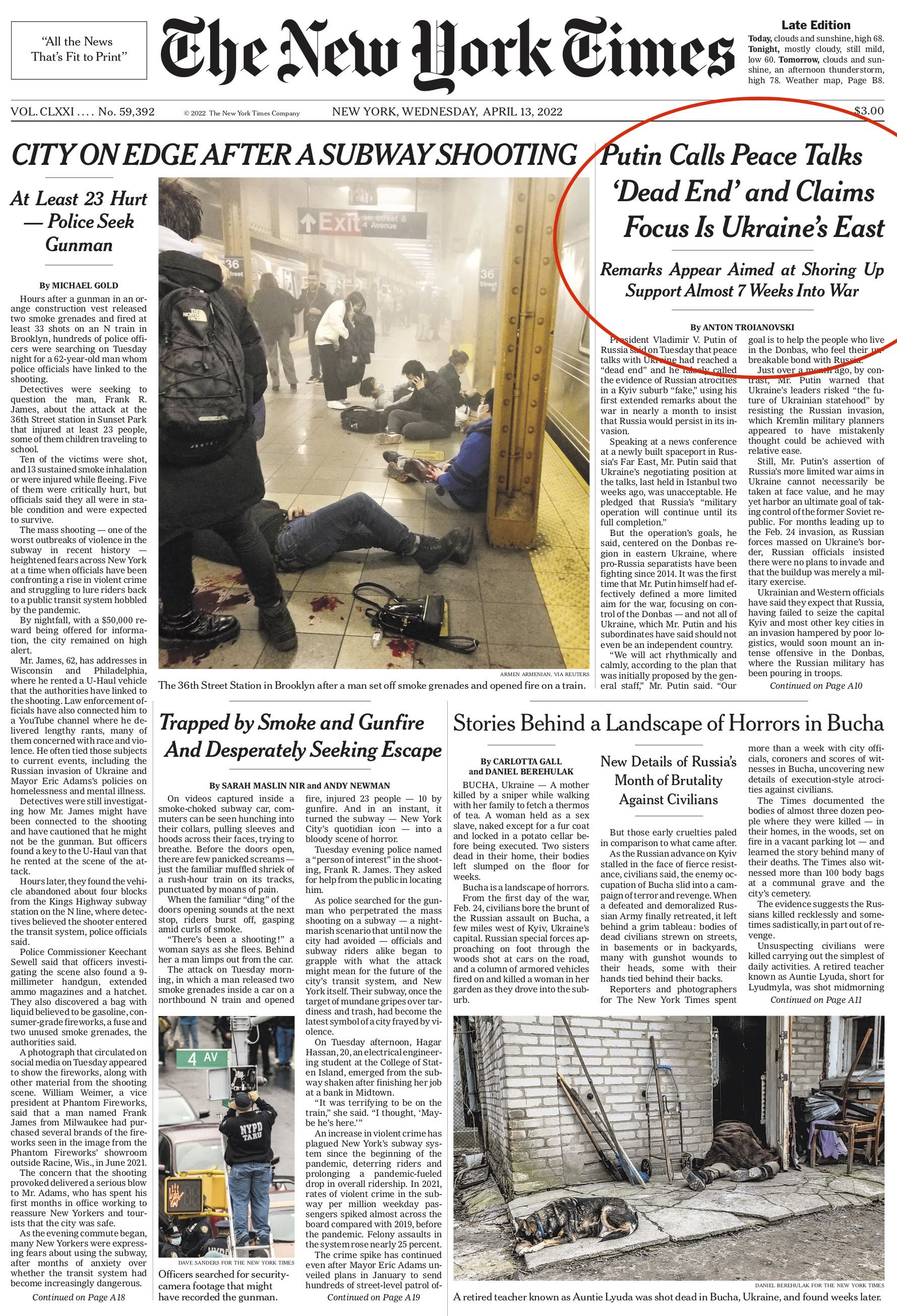 Новини Вінниці - фото з «Війна в Україні продовжує бути жахом для дітей». Що пишуть світові газети про війну в Україні?