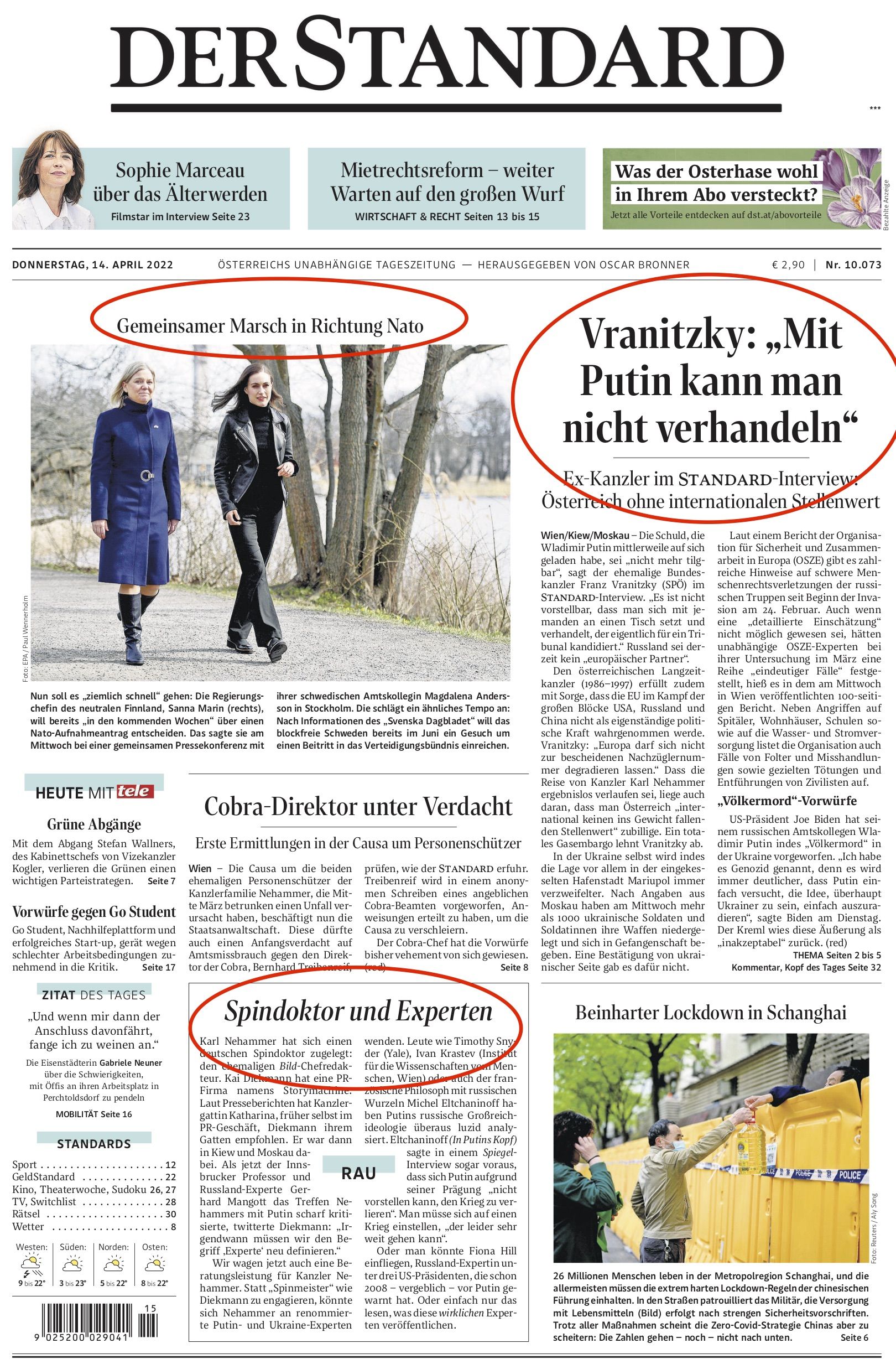 Новини Вінниці - фото з «Буча, карта різанини». «Байден сказав: це геноцид». Що пишуть світові газети про війну в Україні?