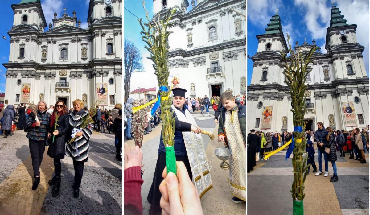 Новини Тернополя - фото з Не я б’ю, верба б’є. За тиждень – Великдень! Як тернополяни вербу освячують (ФОТО)