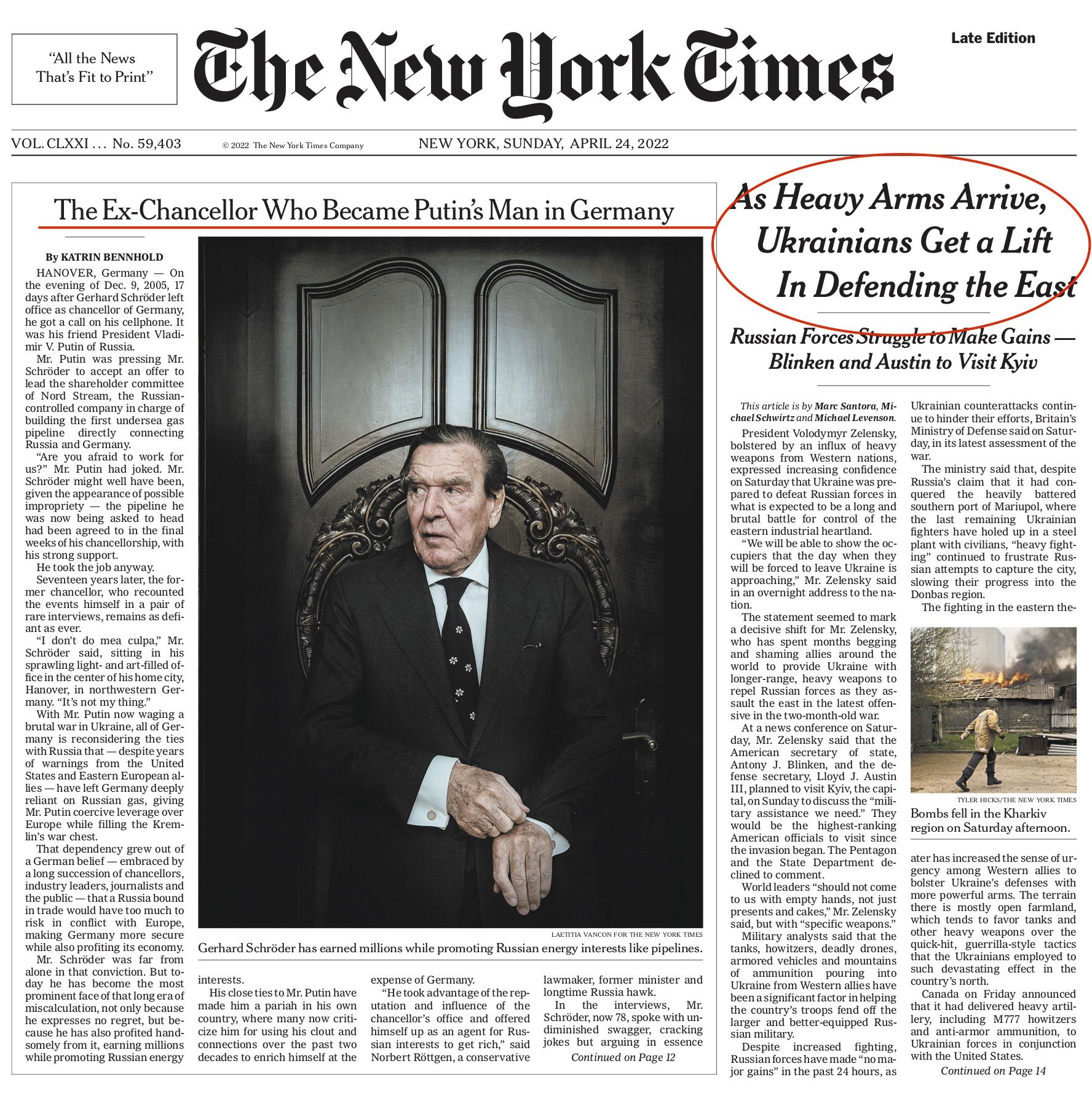 Новини Вінниці - фото з «Мати тікає з дитиною після ракетного обстрілу в Одесі». Що пишуть світові газети про війну в Україні?