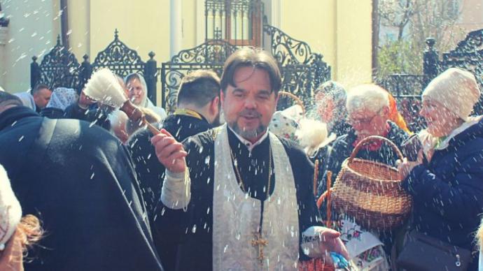 Христос Воскрес! Як святкували Великдень біля головного собору Вінниці