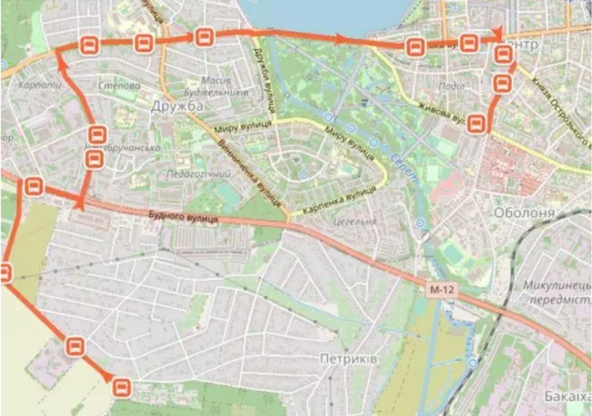 Новини Тернополя - фото з На дачу і з дачі – за 24 гривні. Почала курсувати маршрутка №33. Є графік руху